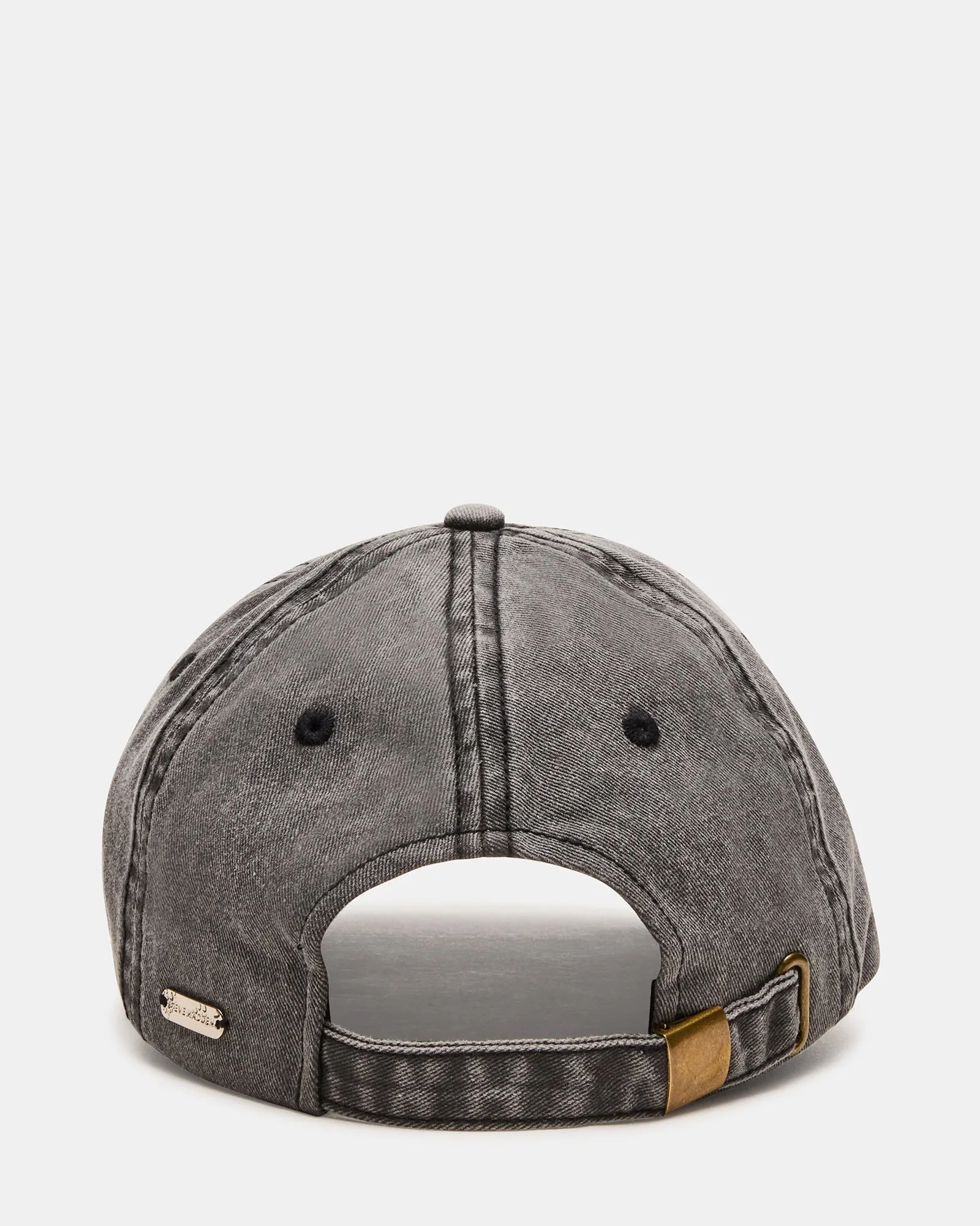DISTRESSED BASEBALL CAP BLACK sold by Steve Madden product image thumbnail 4