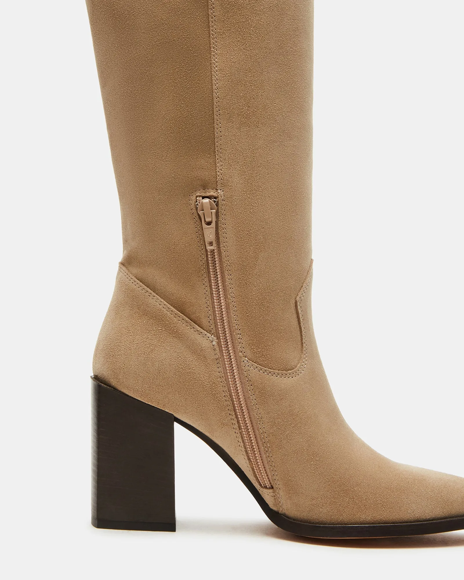 VESEY TAUPE SUEDE sold by Steve Madden product image thumbnail 3