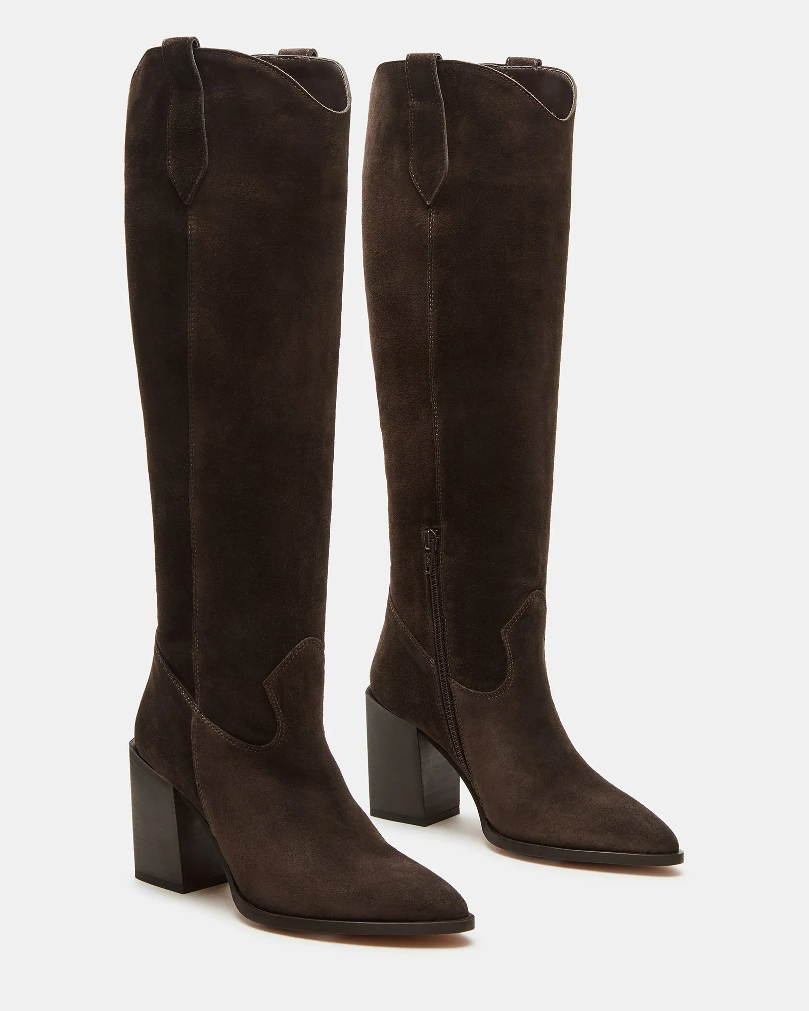 VESEY CHOCOLATE BROWN SUEDE sold by Steve Madden product image thumbnail 2