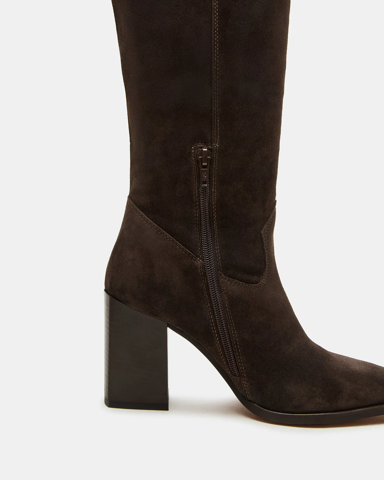 VESEY CHOCOLATE BROWN SUEDE sold by Steve Madden product image thumbnail 3
