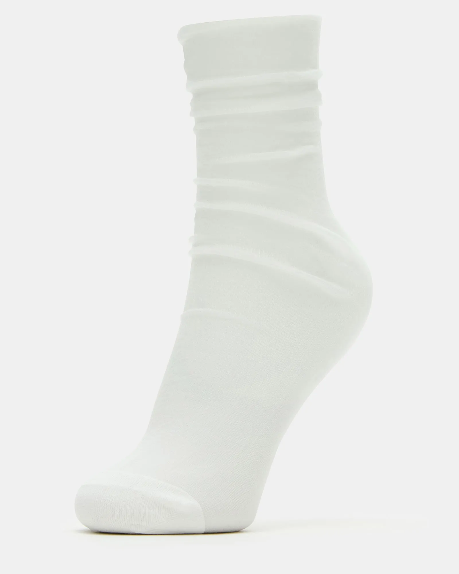 2 PACK HEART SOCKS SHEER WHITE sold by Steve Madden product image thumbnail 3