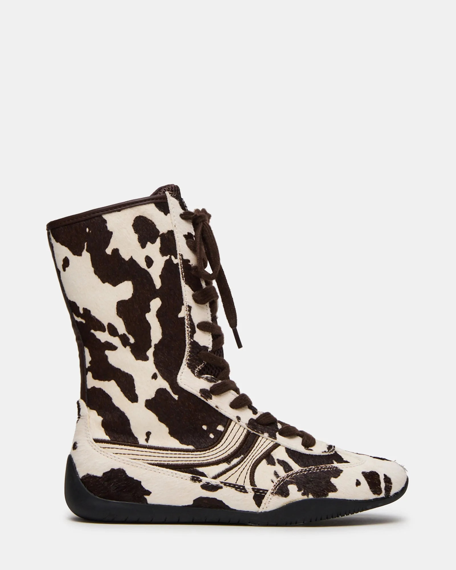 PAXTIN BROWN COW PRINT sold by Steve Madden