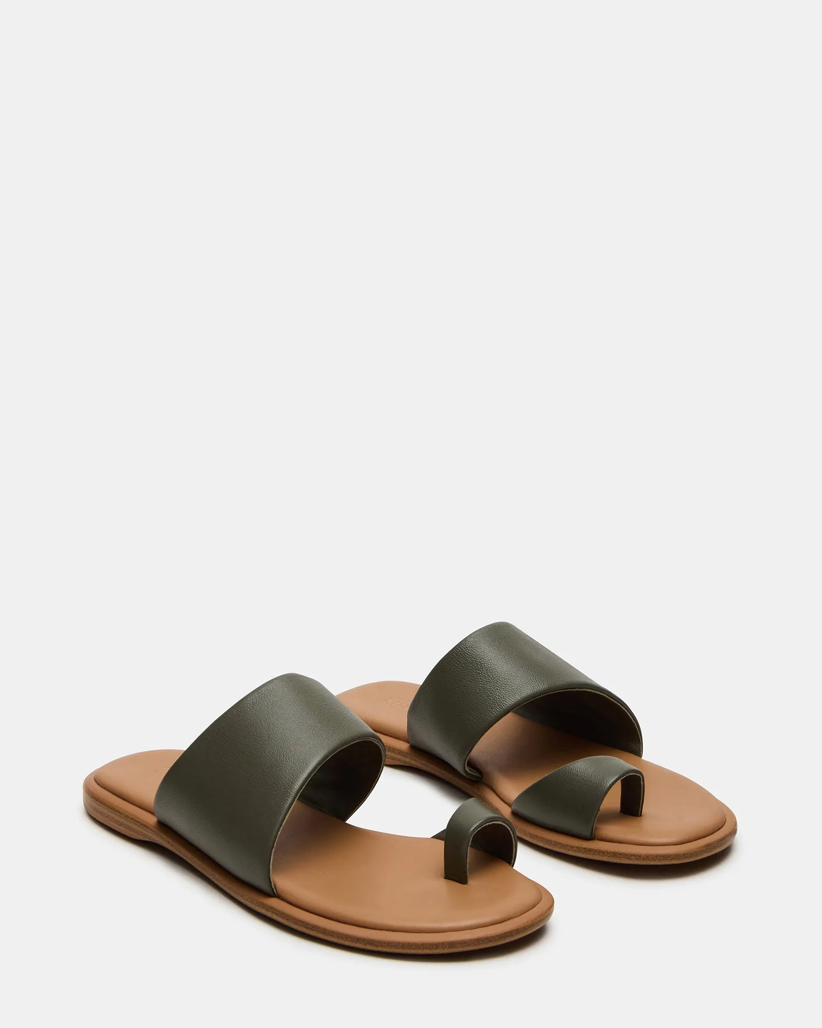 ZANI OLIVE LEATHER sold by Steve Madden product image thumbnail 2