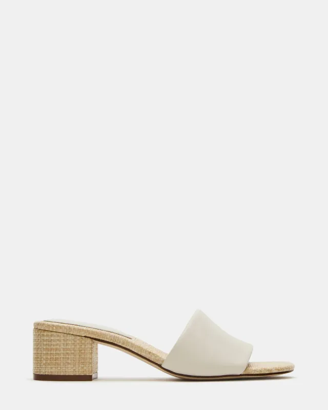 HAILEE BONE LEATHER sold by Steve Madden