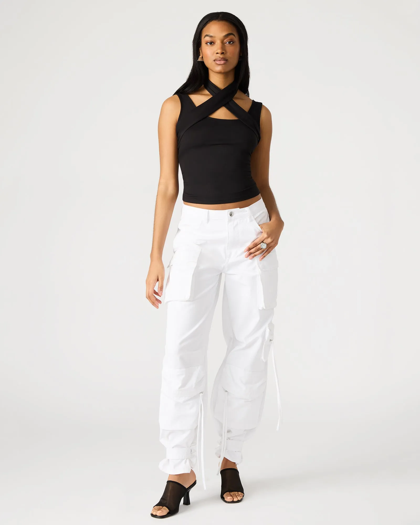 PERCY TOP BLACK sold by Steve Madden product image thumbnail 5