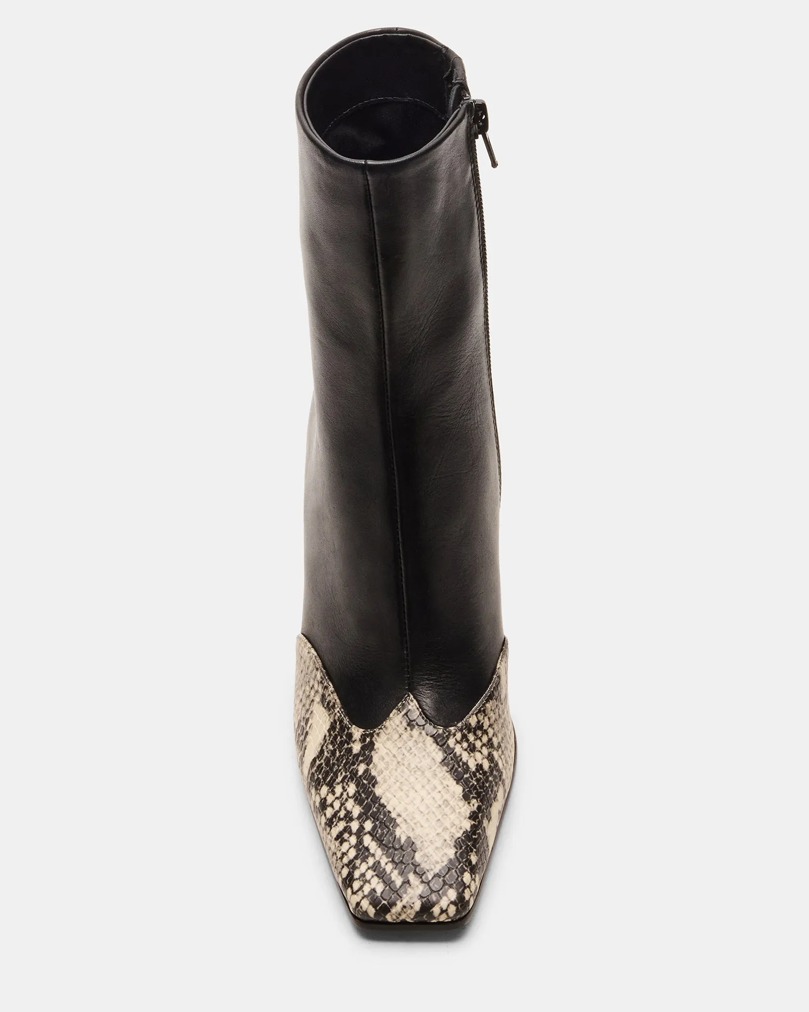 LYLE BLACK LEATHER WITH SNAKE sold by Steve Madden product image thumbnail 4
