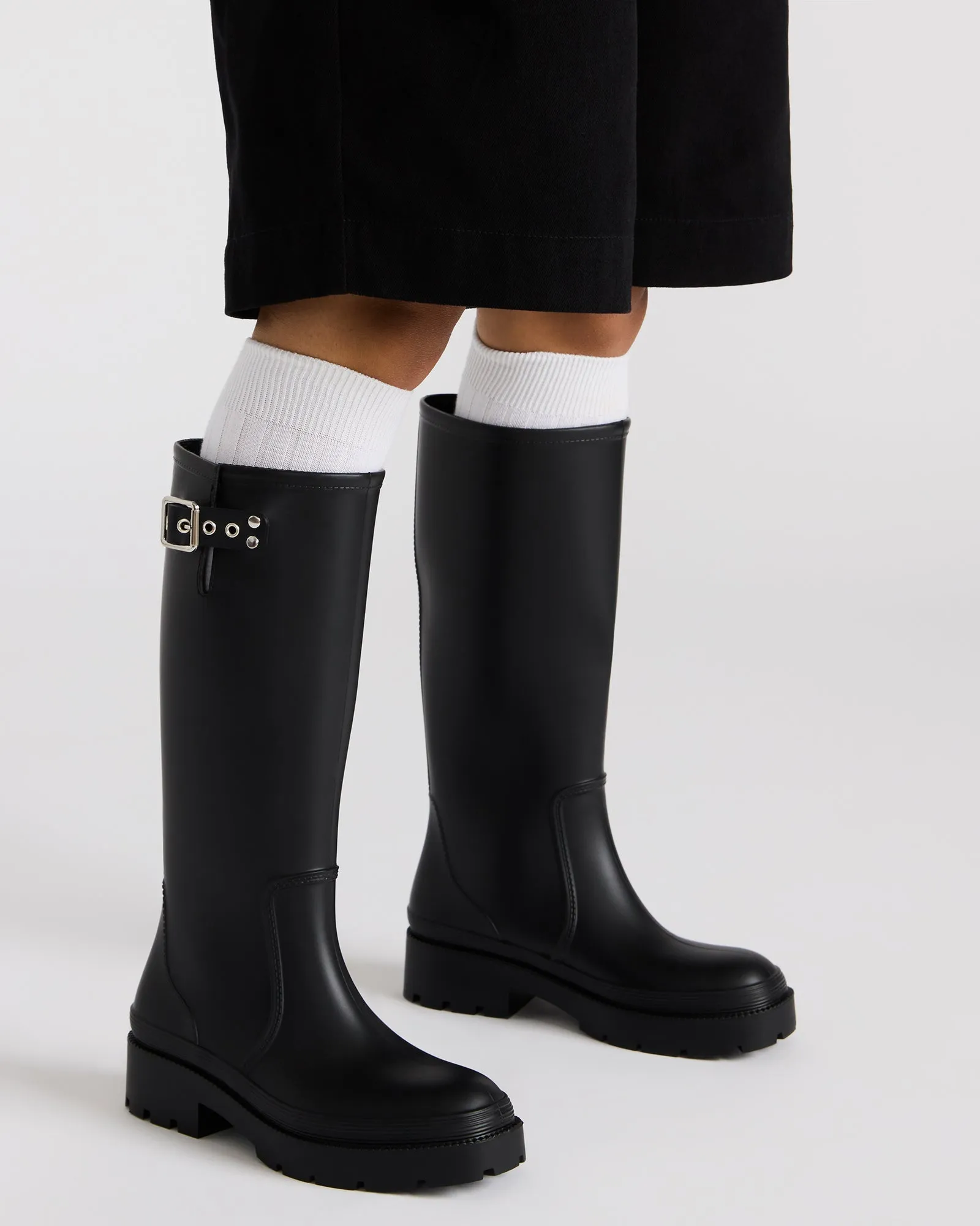 ROCKYH20 BOOT AND KNEE HIGH SOCKS BUNDLE sold by Steve Madden
