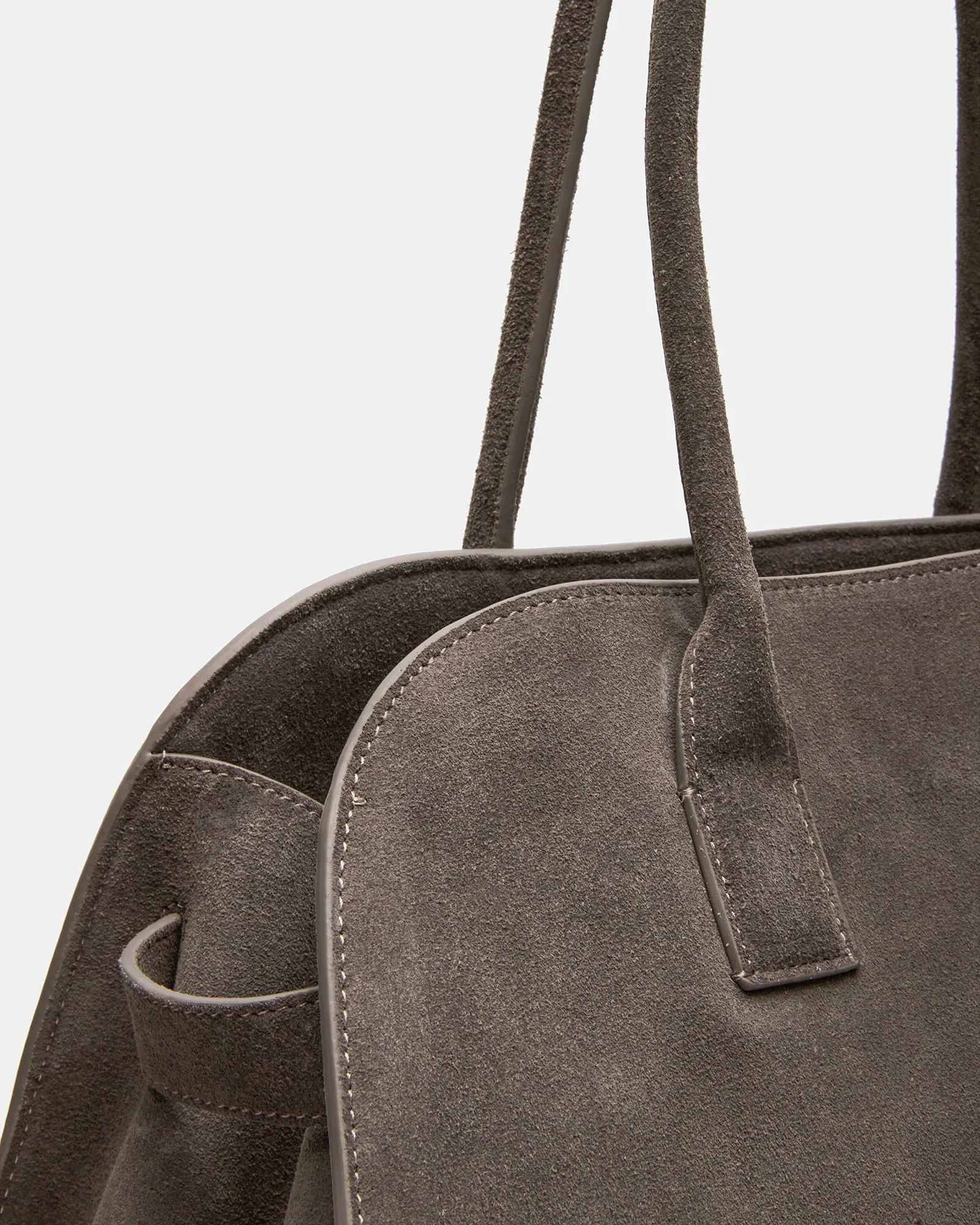 HEIDEE BAG GREY SUEDE sold by Steve Madden product image thumbnail 3