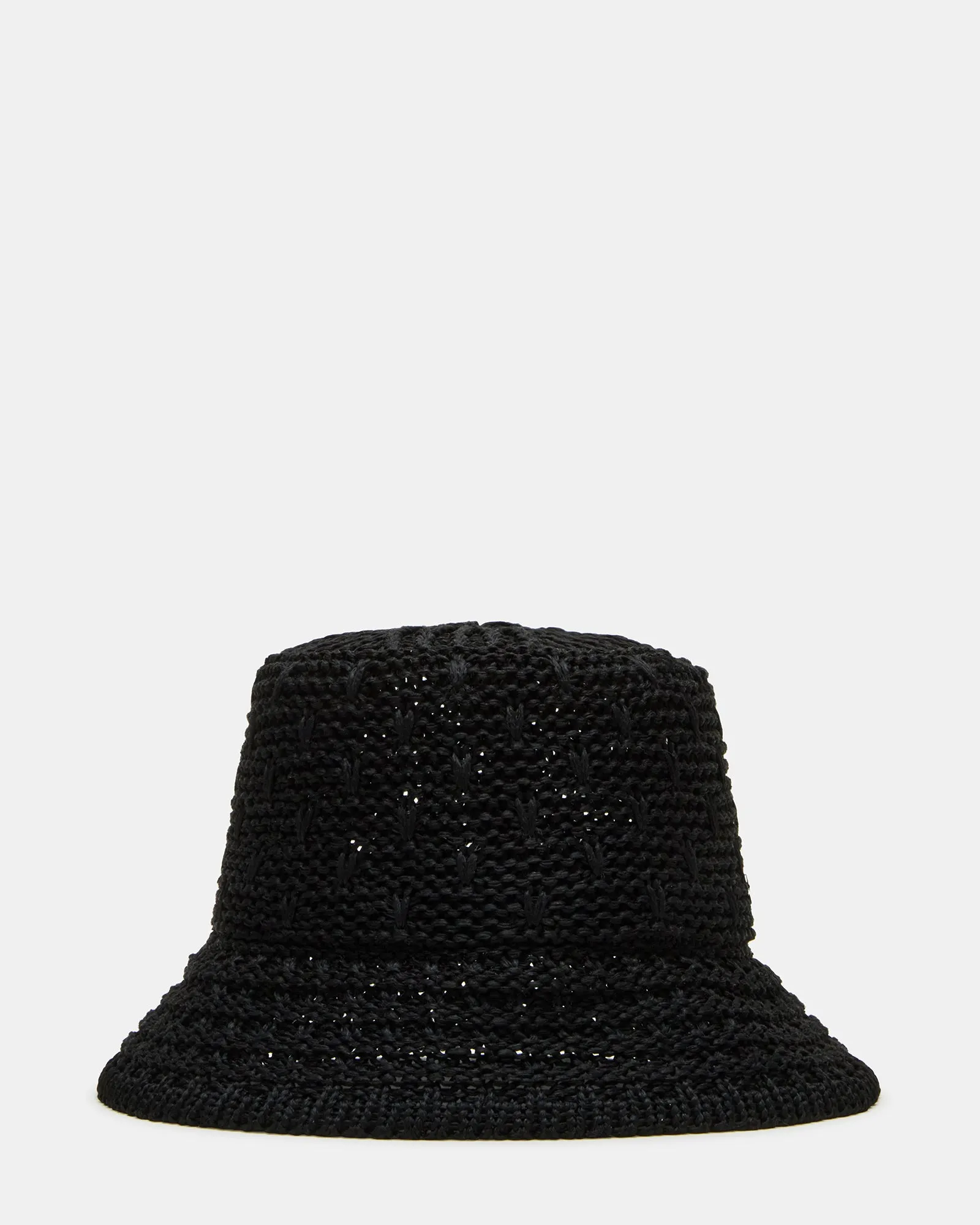 BREEZY STRAW HAT BLACK sold by Steve Madden