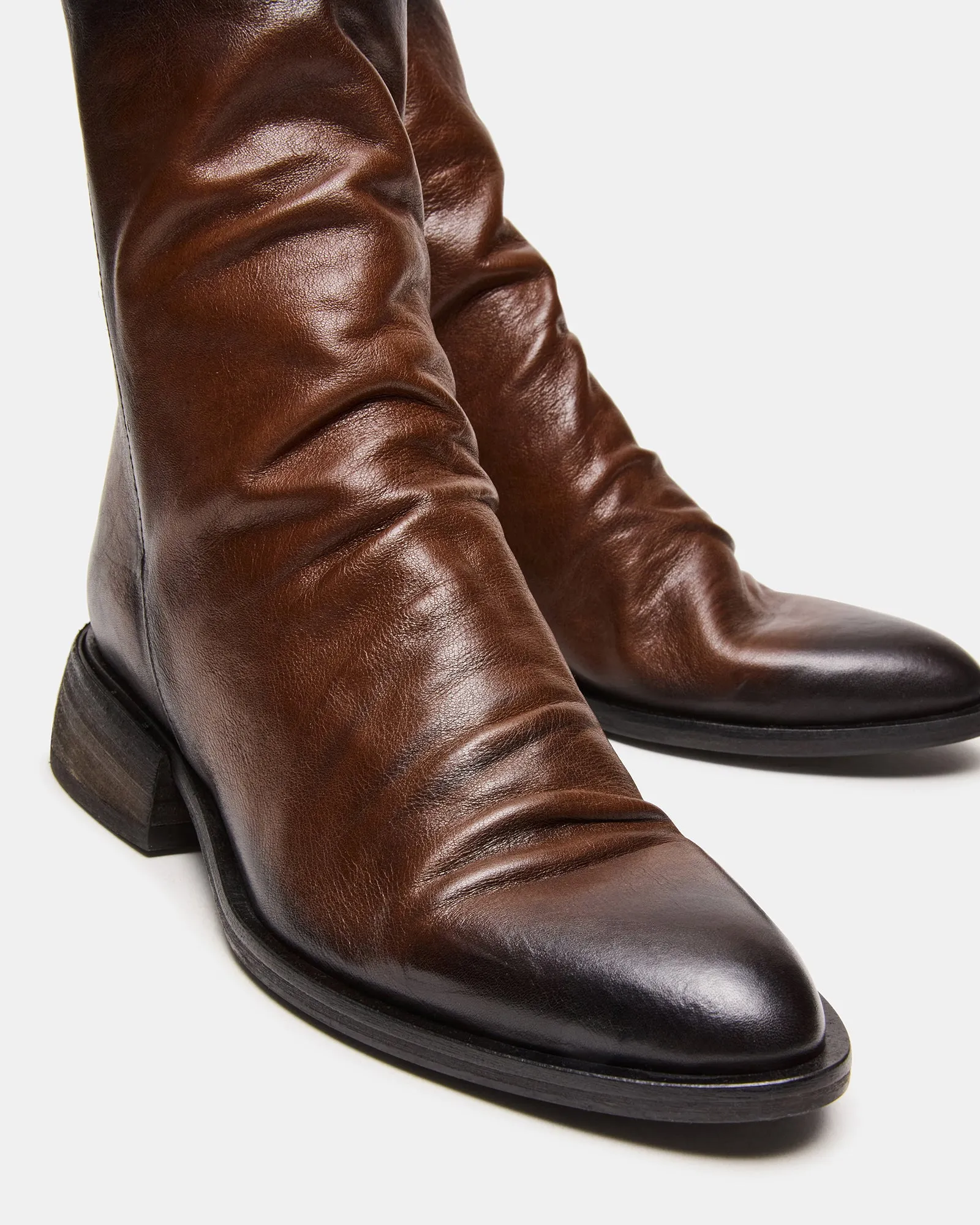 NEBULA BROWN LEATHER sold by Steve Madden product image thumbnail 3