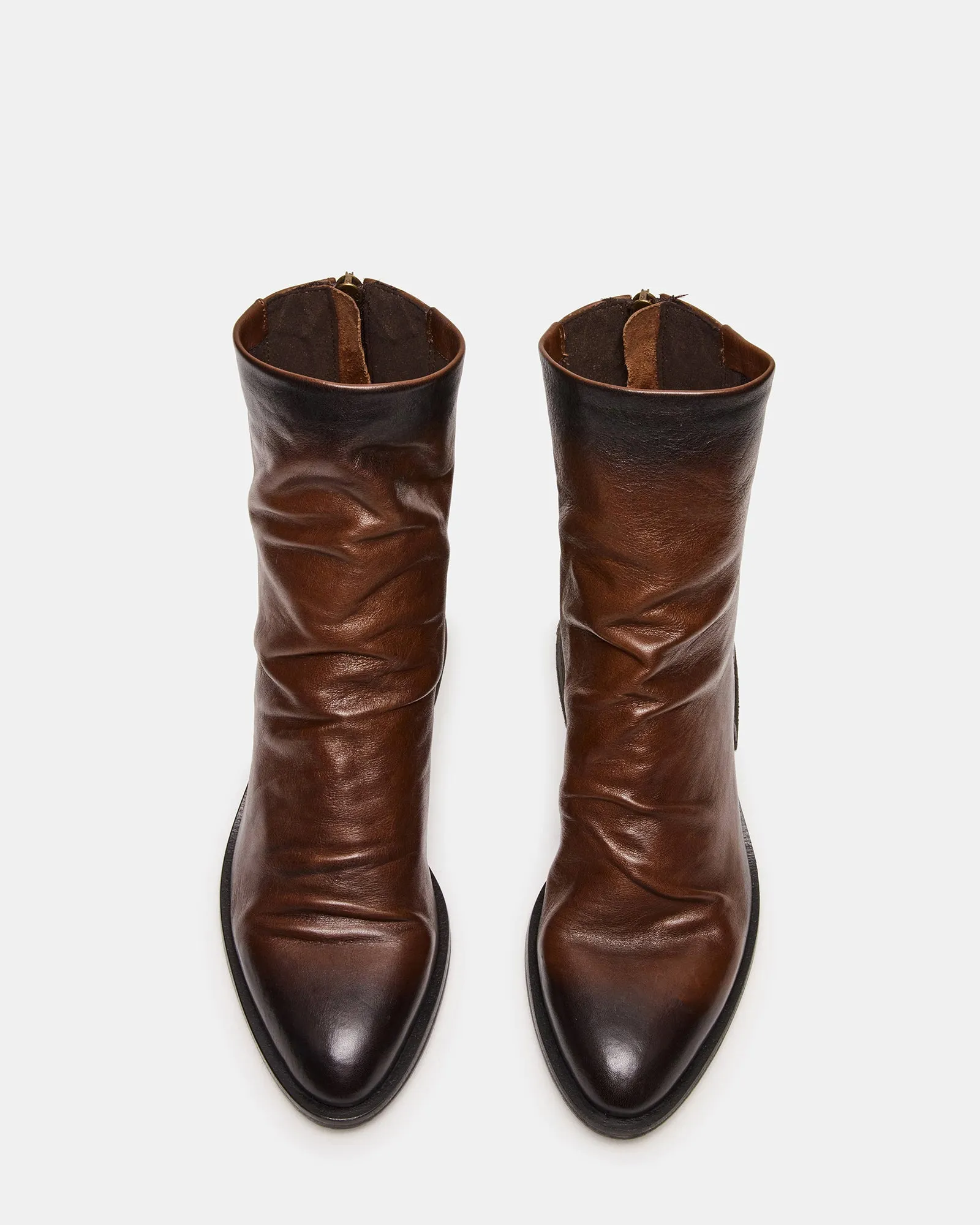 NEBULA BROWN LEATHER sold by Steve Madden product image thumbnail 4