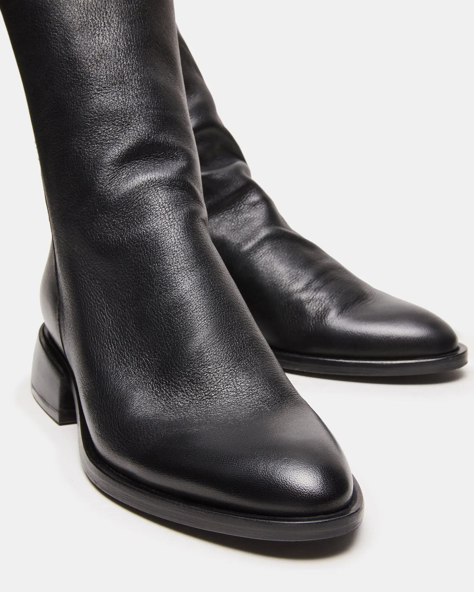 NEBULA BLACK LEATHER sold by Steve Madden product image thumbnail 3