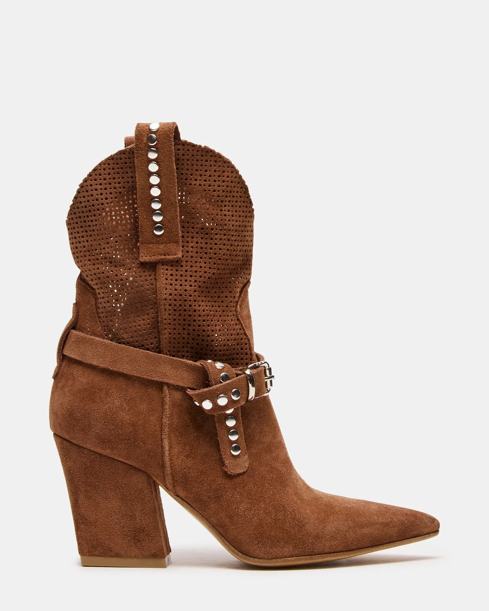 TOPAZ CHESTNUT SUEDE sold by Steve Madden