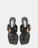 CHELLE BLACK LEATHER - SM REBOOTED sold by Steve Madden