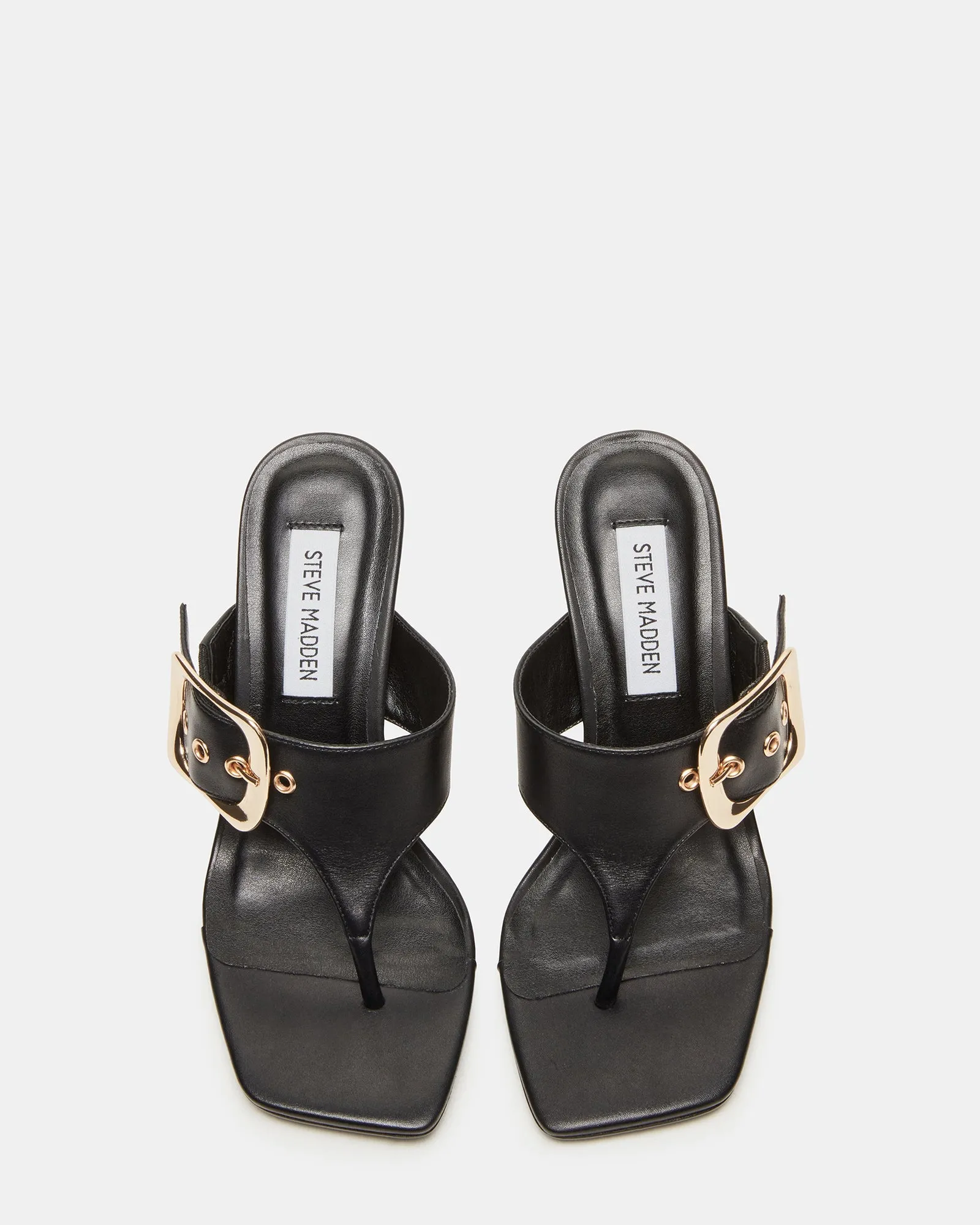 CHELLE BLACK LEATHER - SM REBOOTED sold by Steve Madden product image thumbnail 5