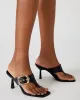 CHELLE BLACK LEATHER - SM REBOOTED sold by Steve Madden