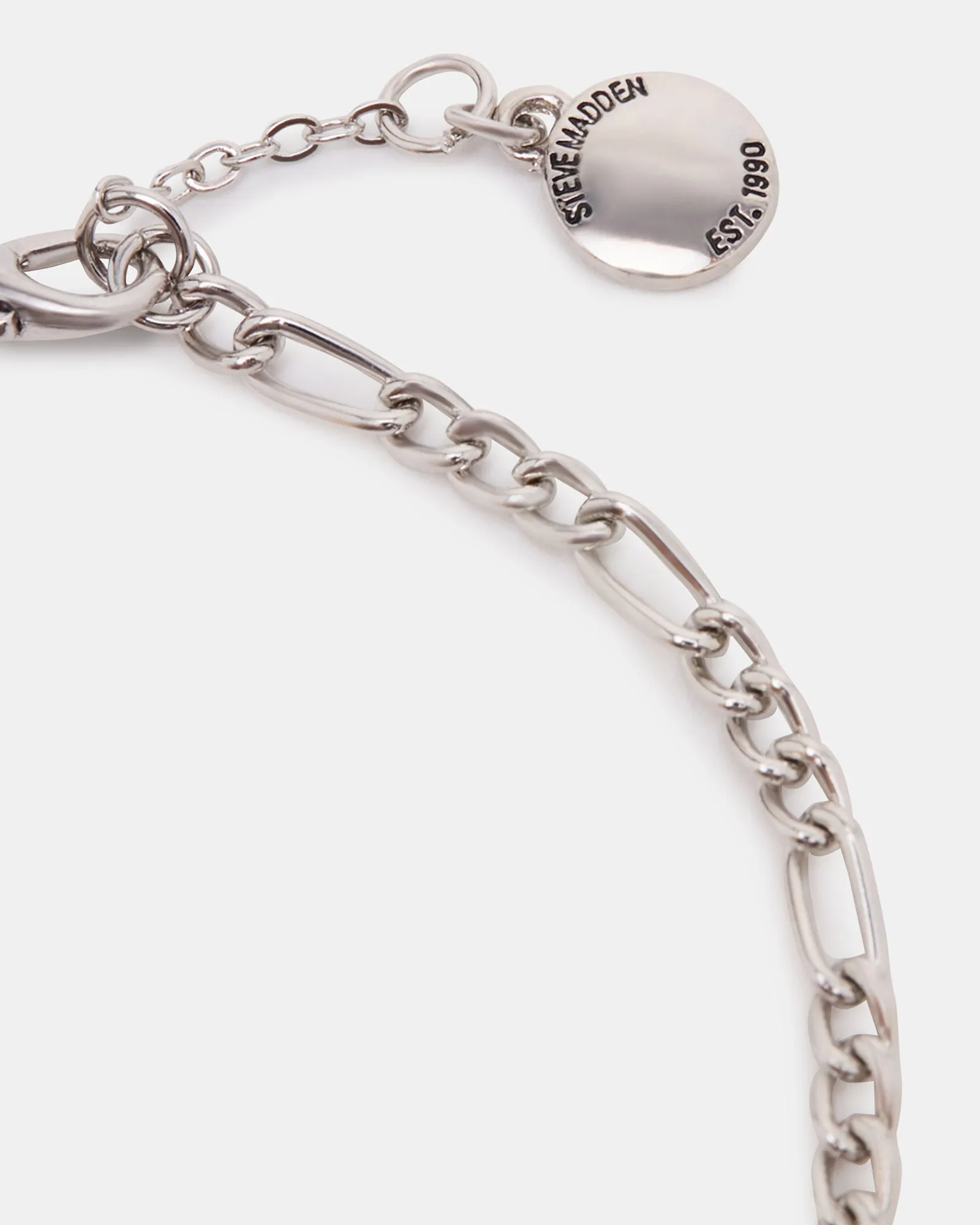 FIGARO CHAIN ANKLET SILVER sold by Steve Madden product image thumbnail 2