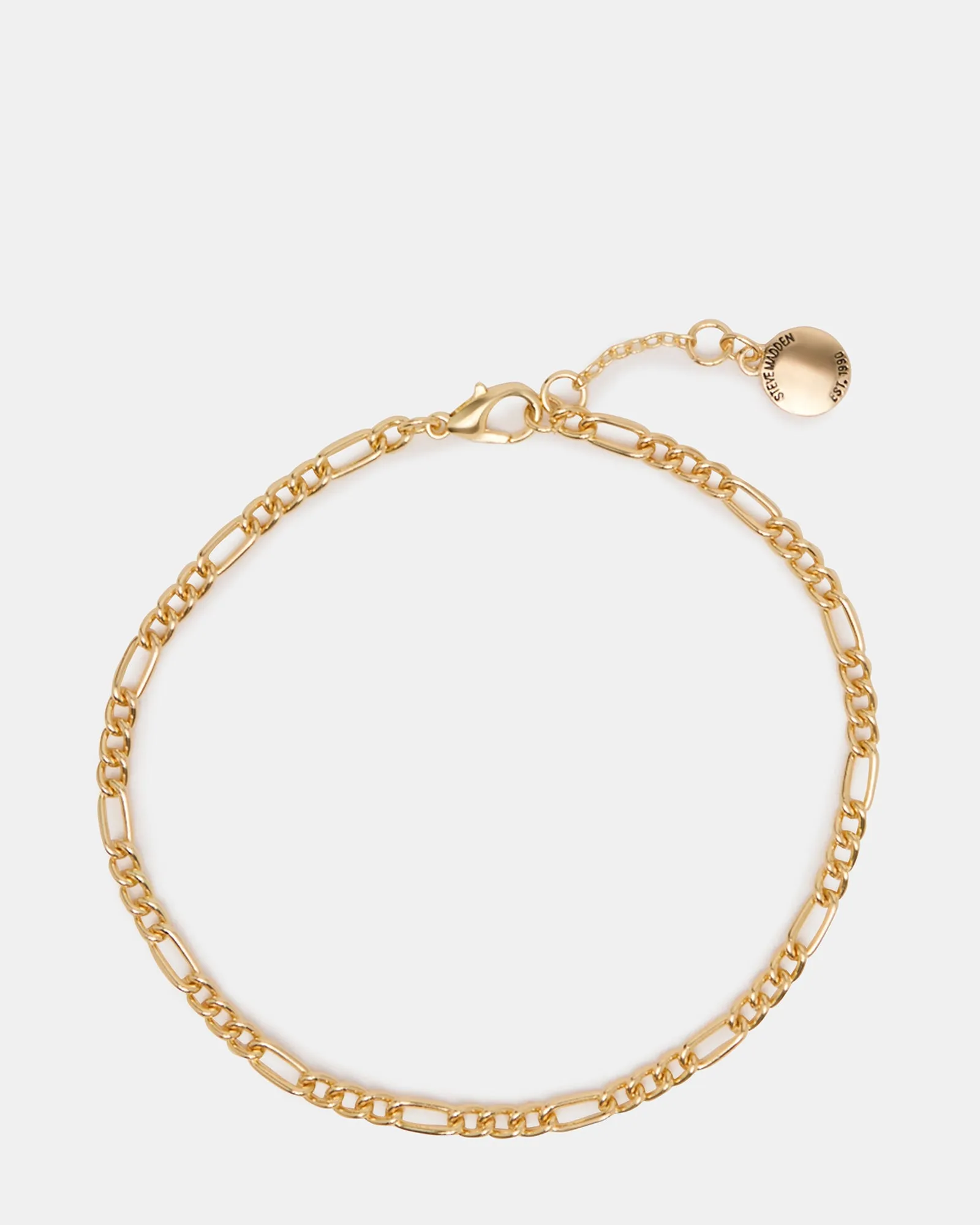 FIGARO CHAIN ANKLET GOLD sold by Steve Madden