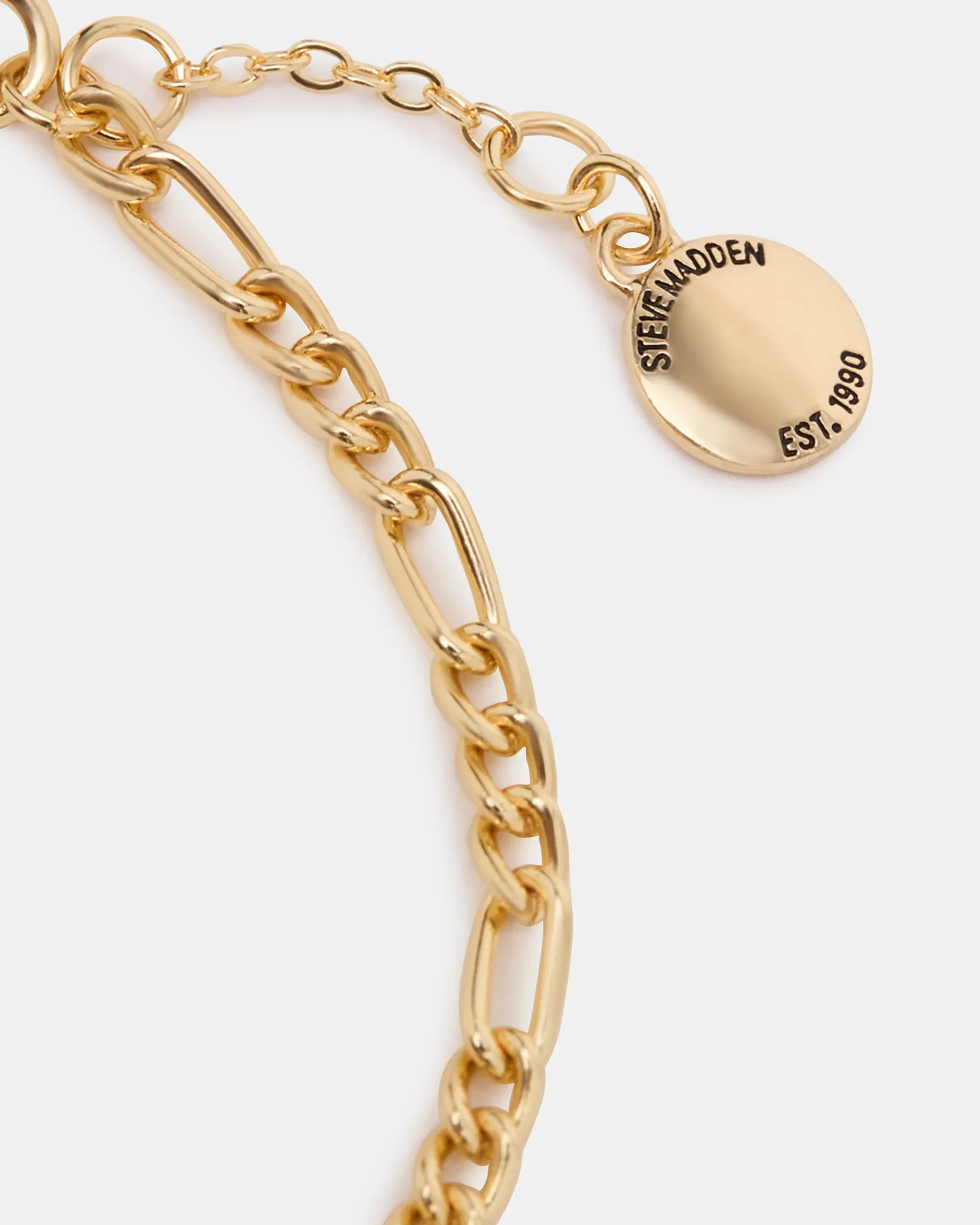 FIGARO CHAIN ANKLET GOLD sold by Steve Madden product image thumbnail 2
