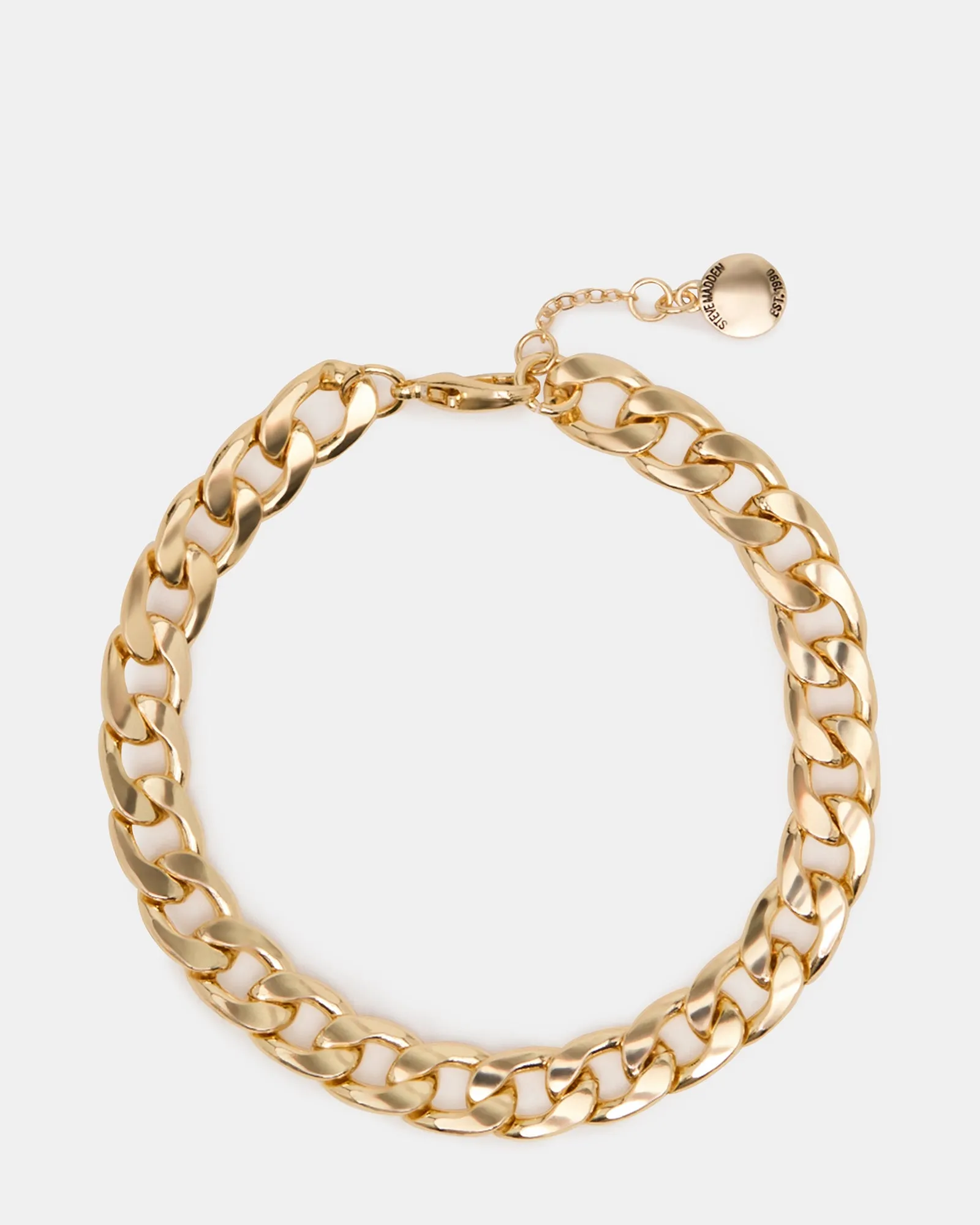 LINK CHAIN ANKLET GOLD sold by Steve Madden