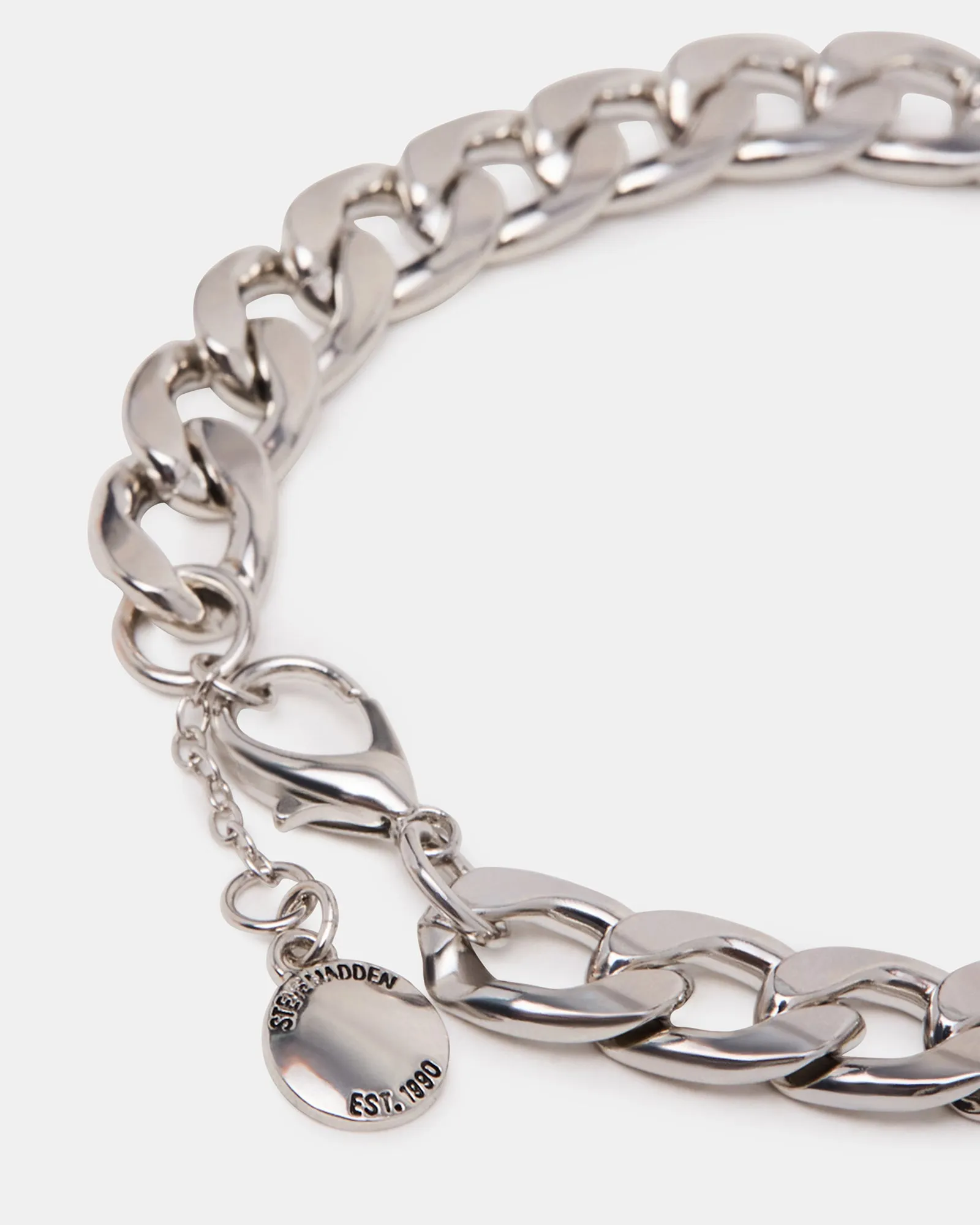 LINK CHAIN ANKLET SILVER sold by Steve Madden product image thumbnail 2