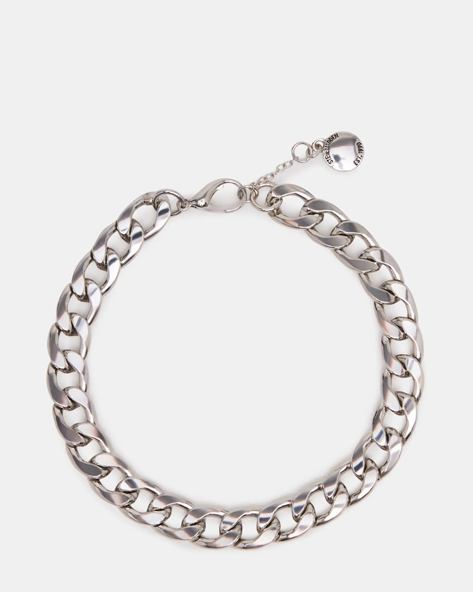 LINK CHAIN ANKLET SILVER sold by Steve Madden