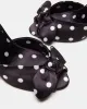DAPPER BLACK/WHITE POLKA DOT sold by Steve Madden