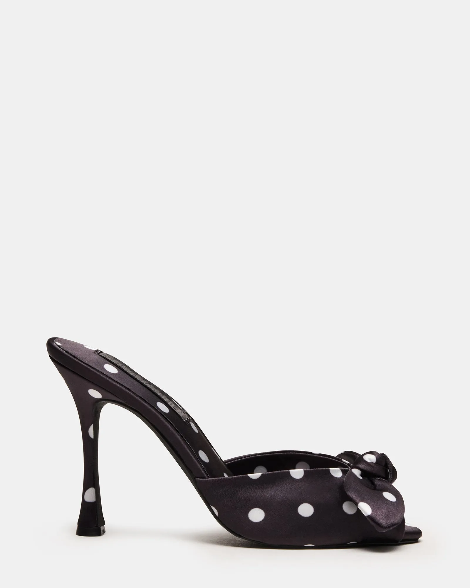 DAPPER BLACK/WHITE POLKA DOT sold by Steve Madden
