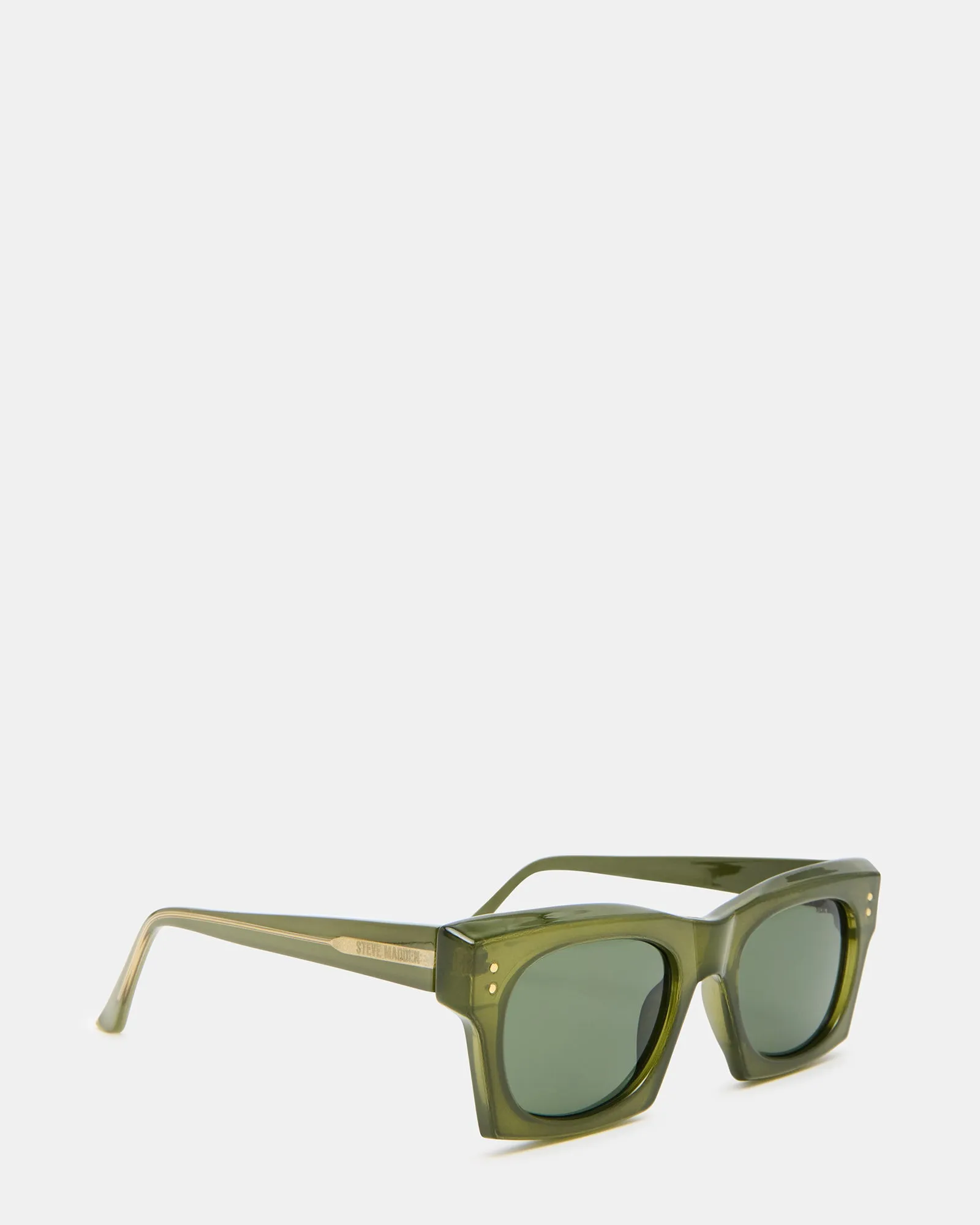 IZAN SUNGLASSES GREEN sold by Steve Madden product image thumbnail 3
