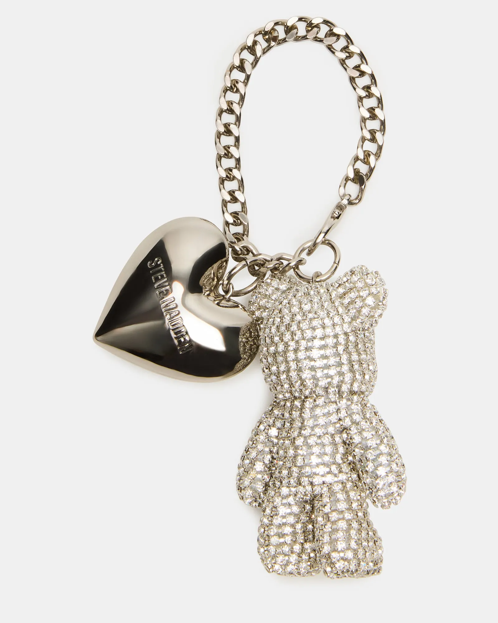 TEDDY BAG CHARM SILVER sold by Steve Madden product image thumbnail 3