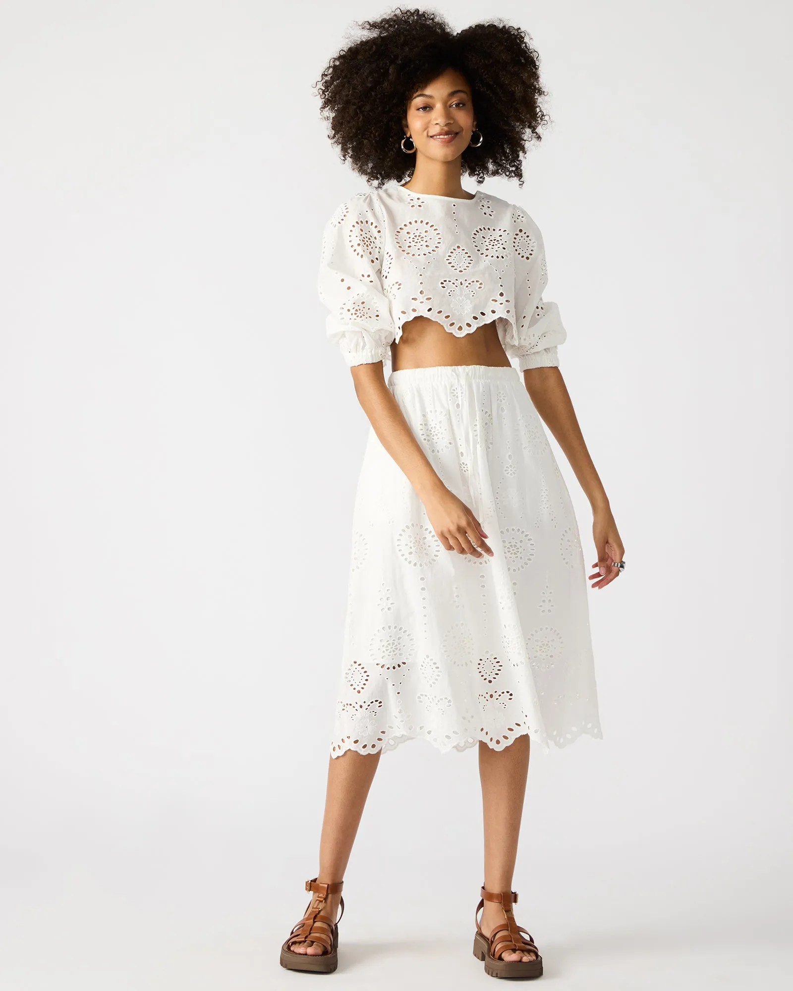 MEERA TOP WHITE sold by Steve Madden product image thumbnail 5
