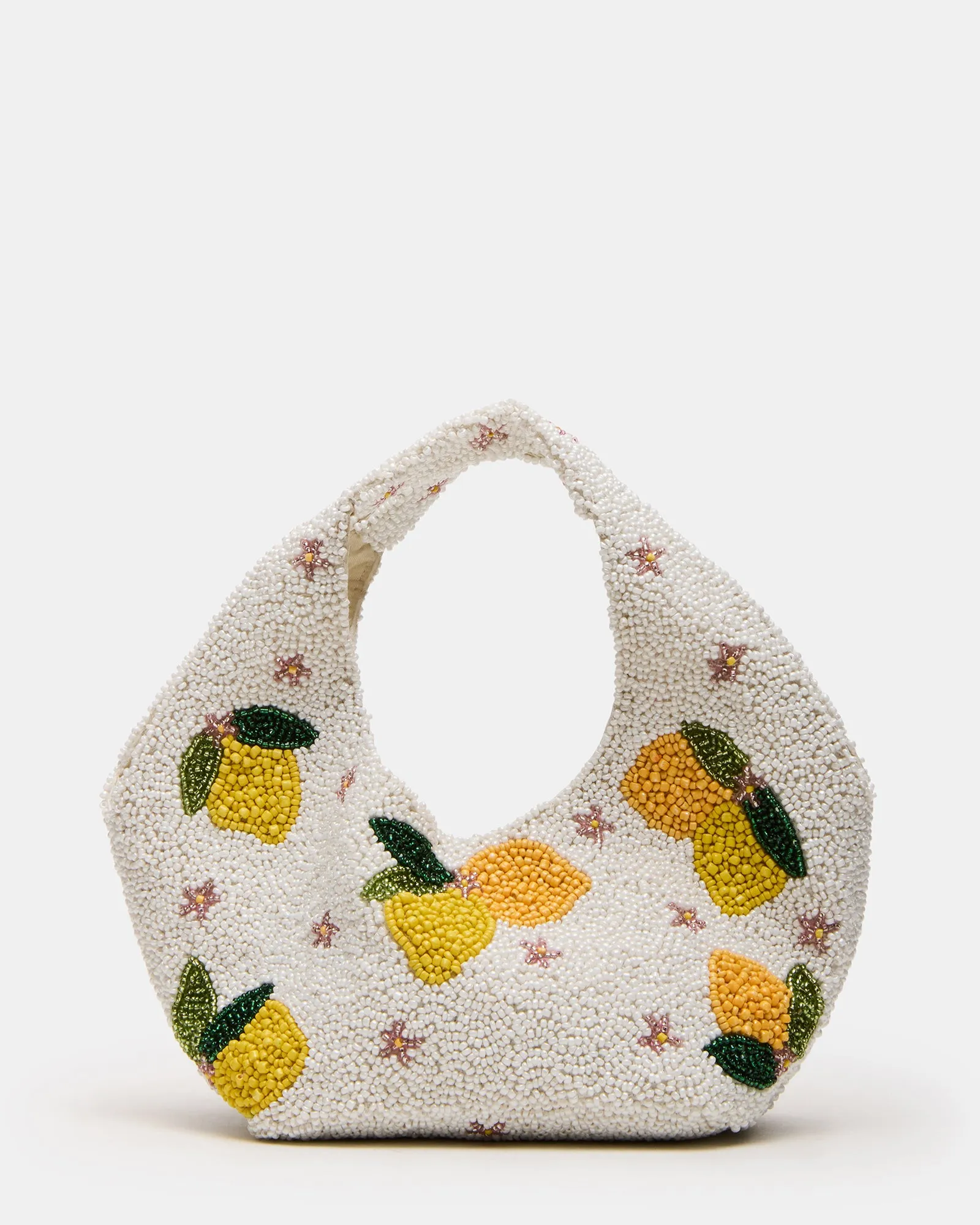 KINSLEY BEADED BAG LEMON sold by Steve Madden