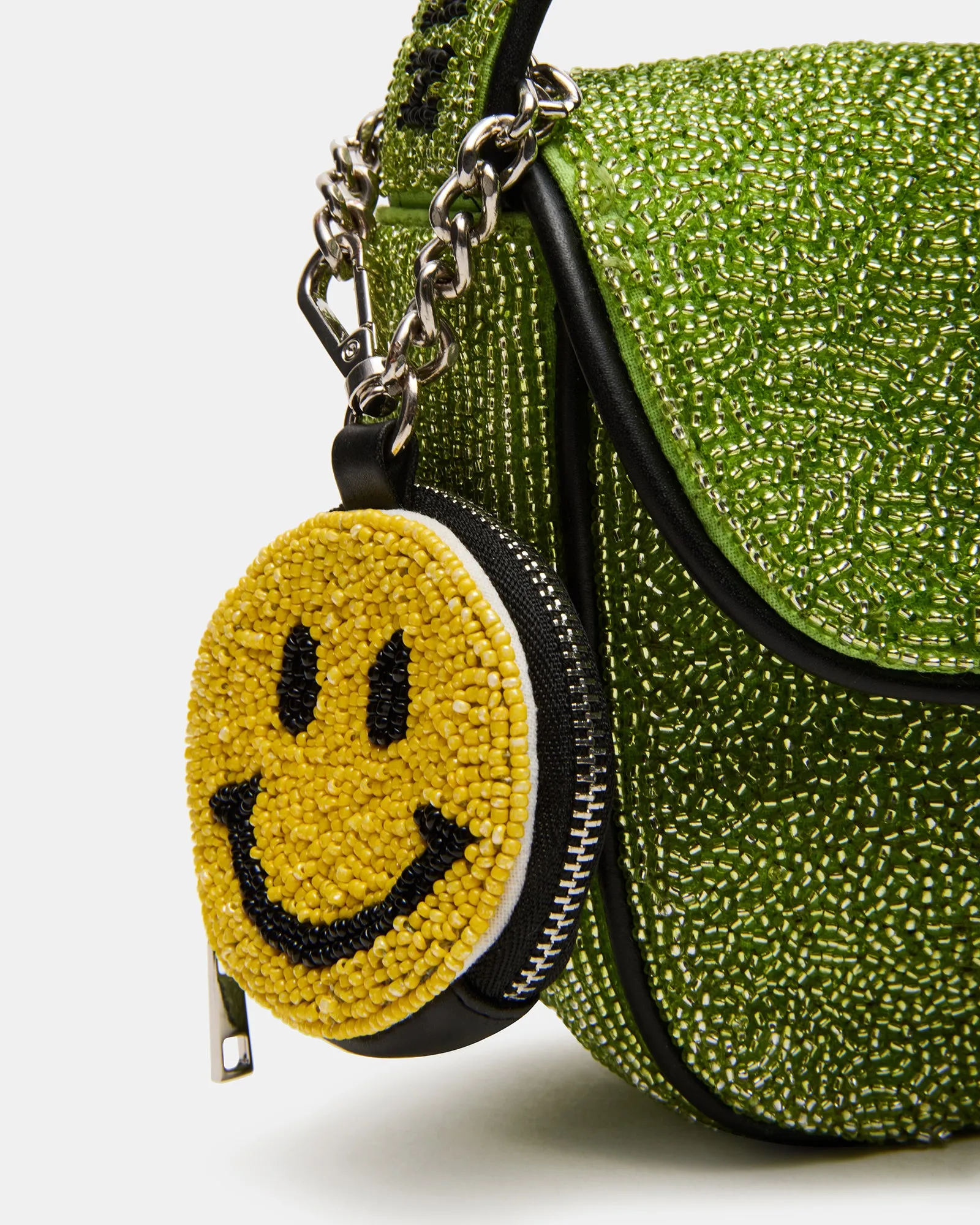 NEW YORK BEADED BAG GREEN sold by Steve Madden product image thumbnail 2