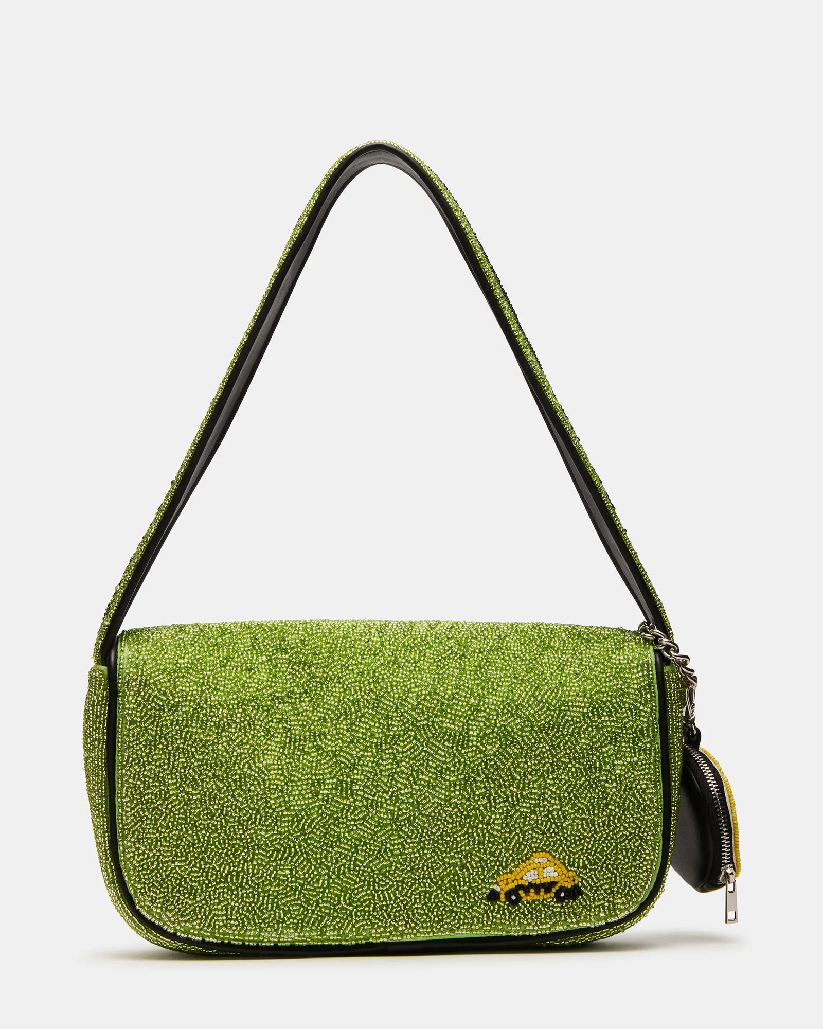 NEW YORK BEADED BAG GREEN sold by Steve Madden product image thumbnail 5