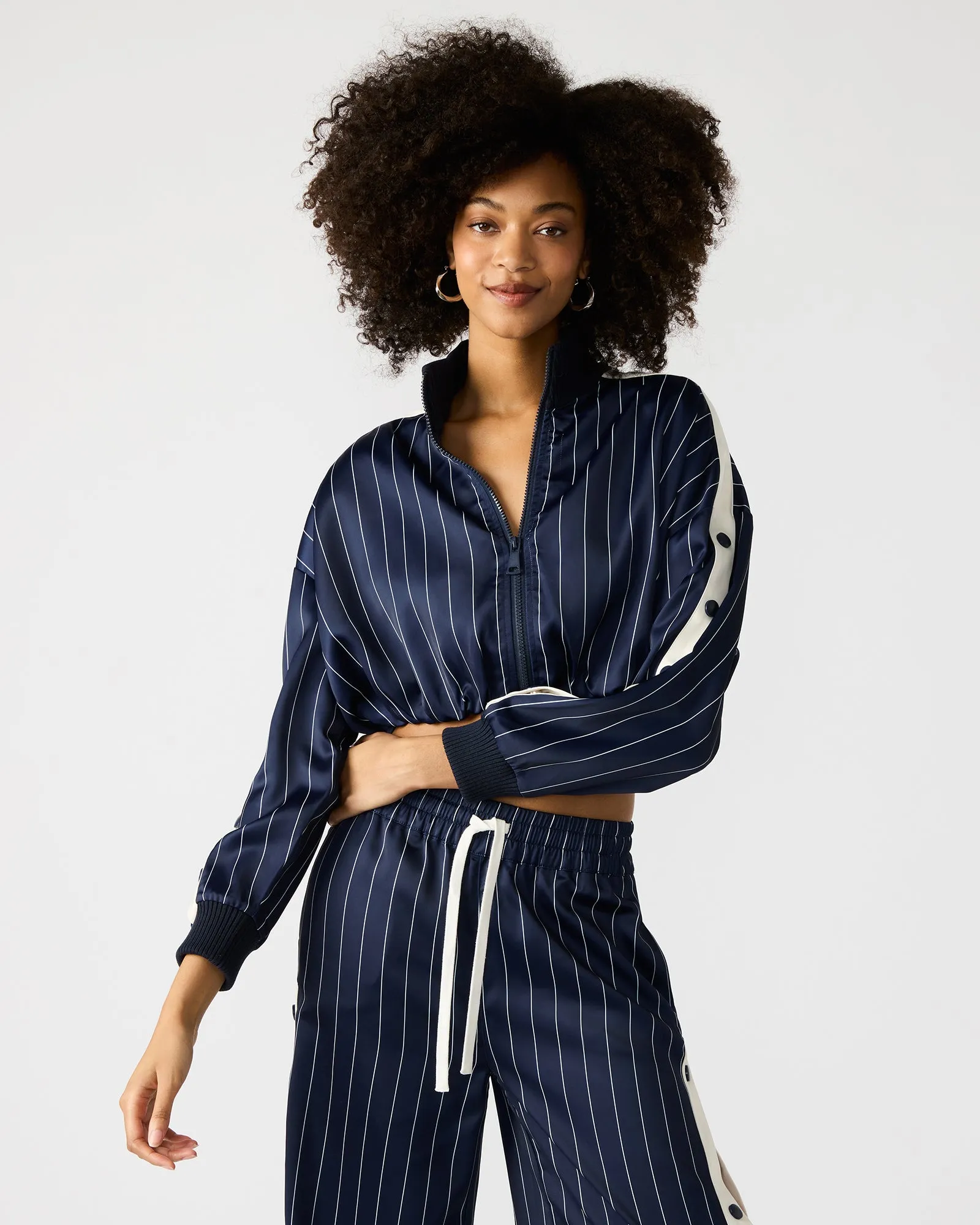 BECKHAM JACKET NAVY sold by Steve Madden