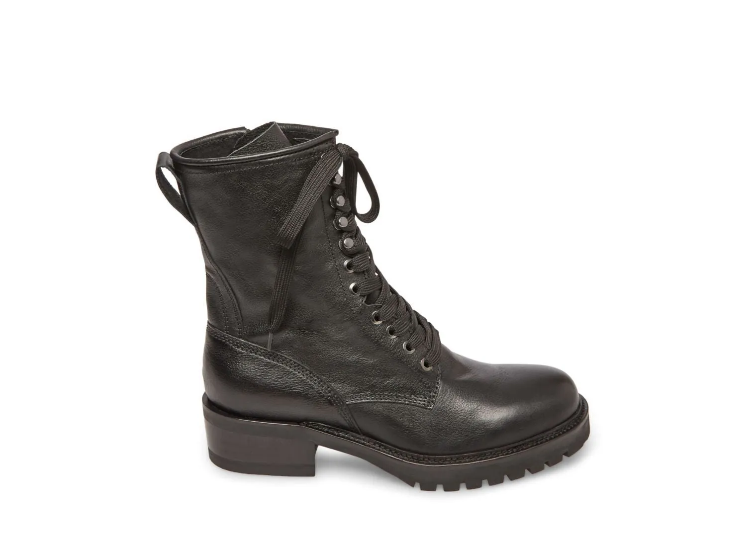 ROCKEY BLACK LEATHER - SM REBOOTED sold by Steve Madden