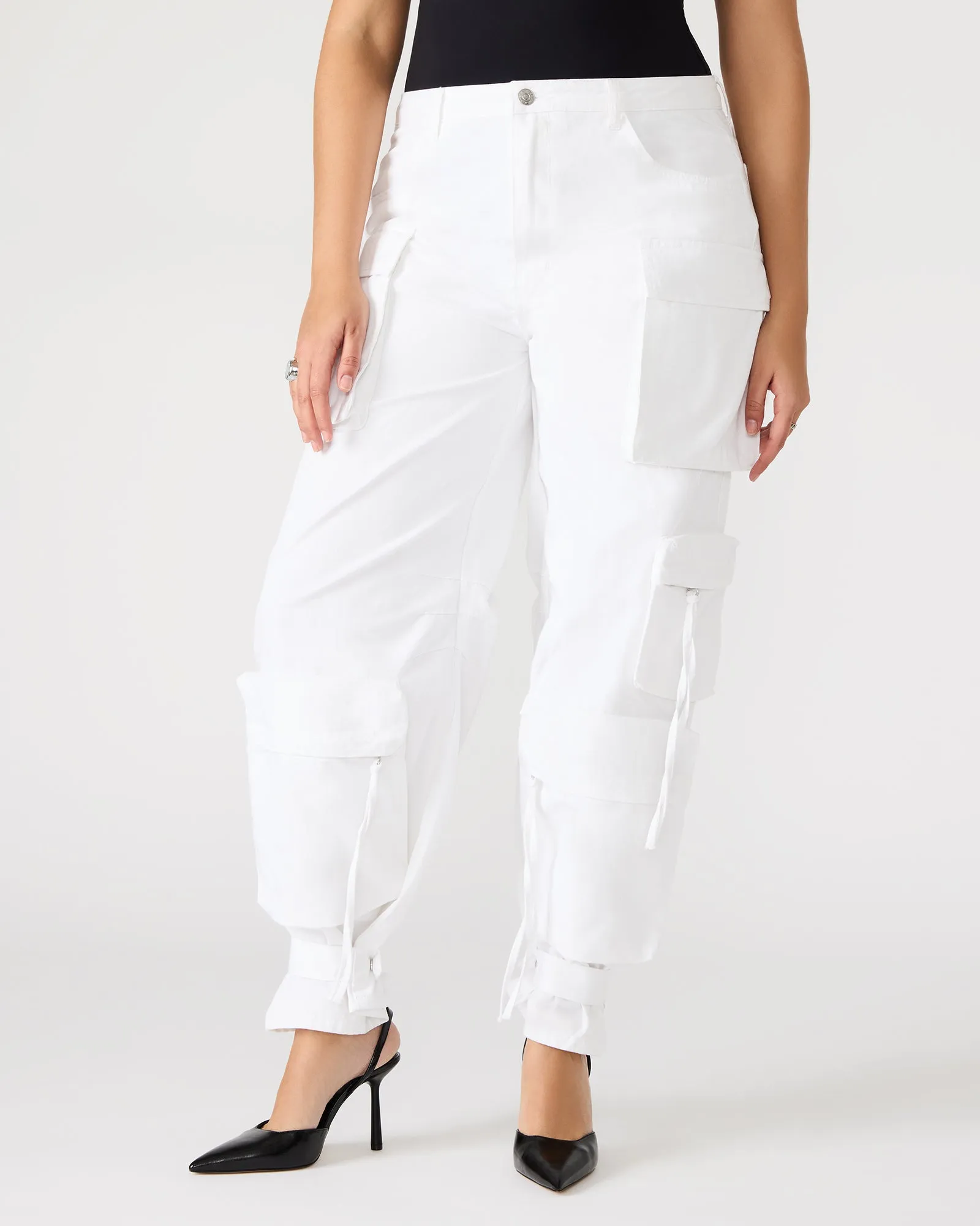DUO PANT WHITE sold by Steve Madden product image thumbnail 3