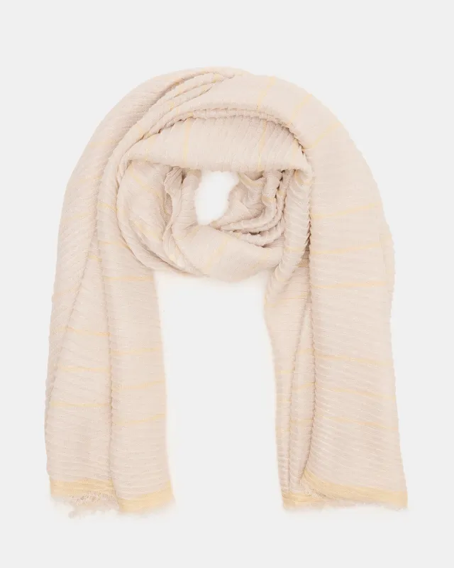 BEACHCOMBER SCARF IVORY sold by Steve Madden