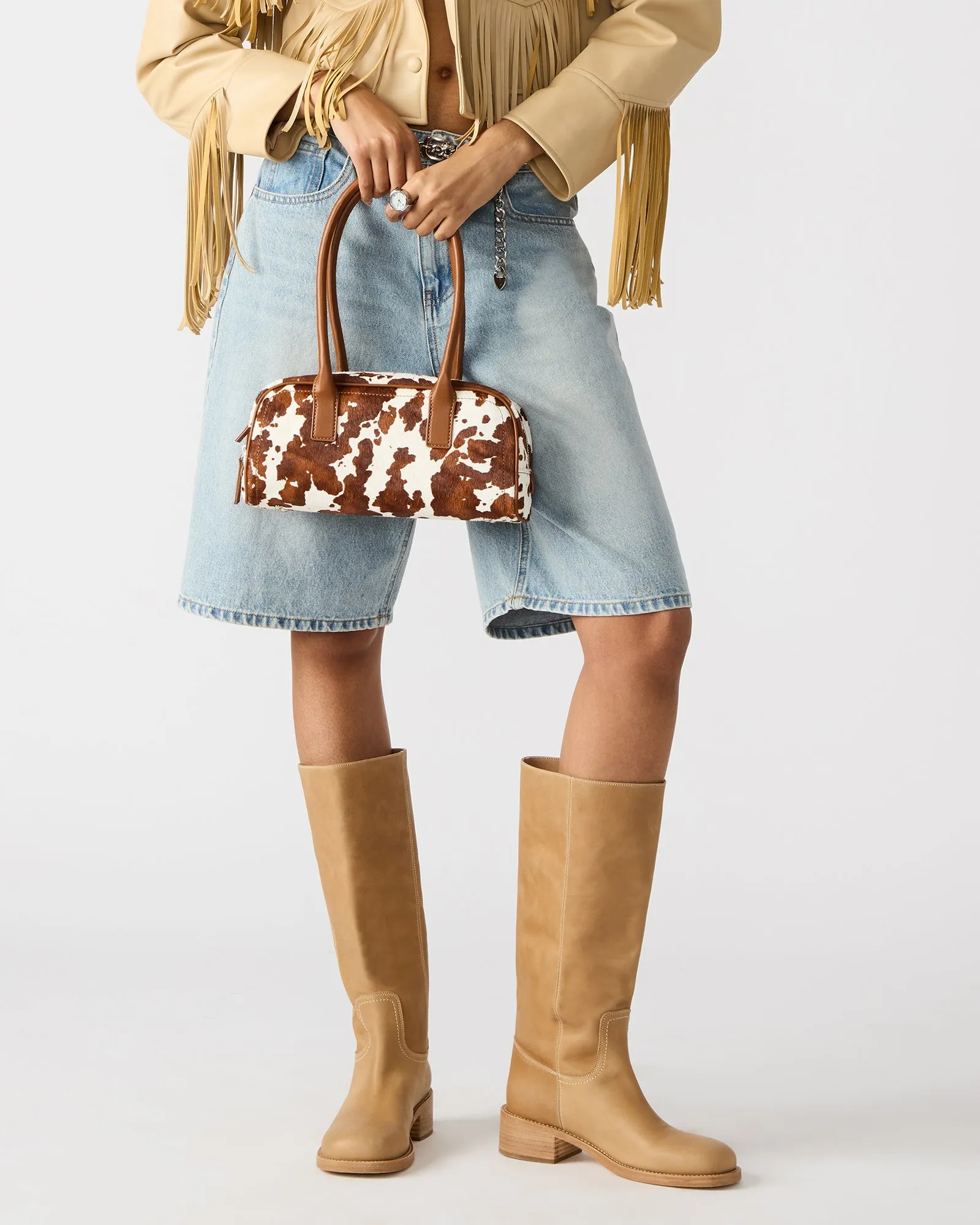 RIGGS BOOT AND ANISE BAG BUNDLE sold by Steve Madden