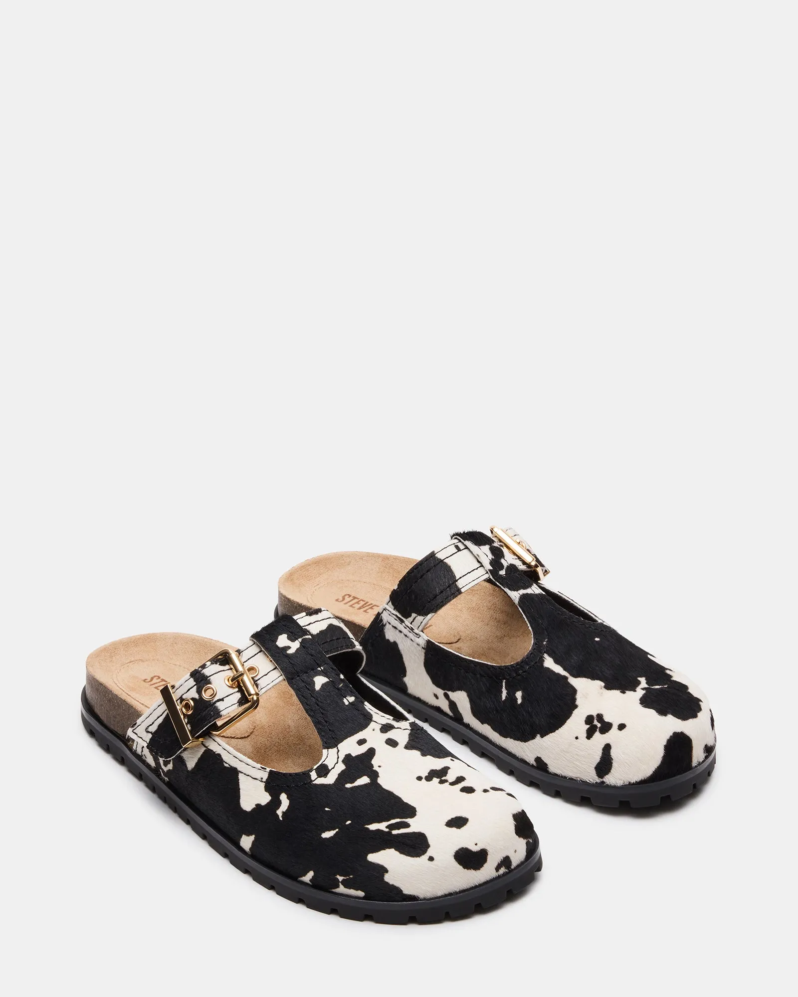 ATTICUS BLACK COW PRINT sold by Steve Madden product image thumbnail 2