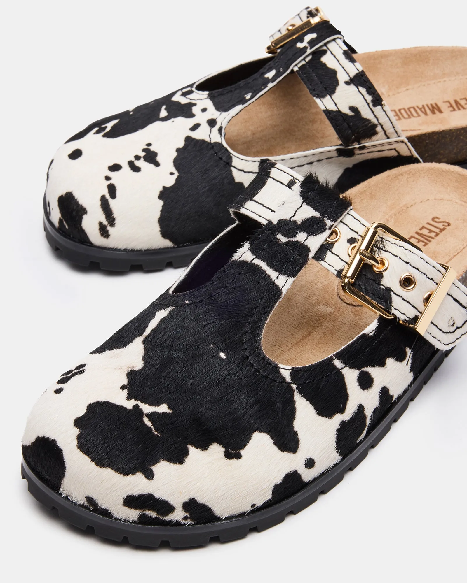 ATTICUS BLACK COW PRINT sold by Steve Madden product image thumbnail 3