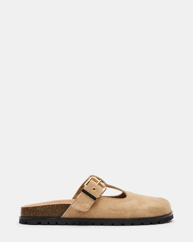 ATTICUS TAUPE SUEDE sold by Steve Madden