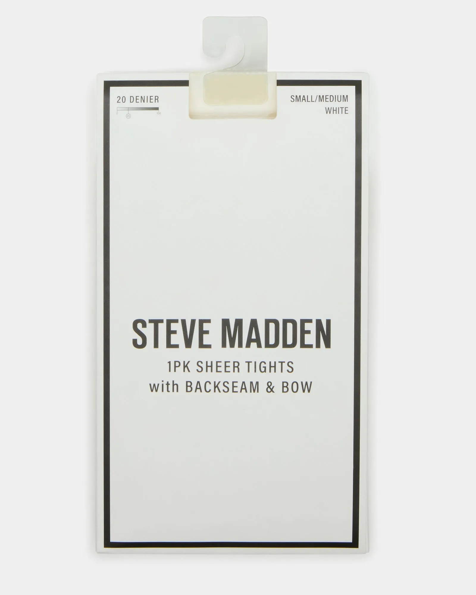 BRIDAL BOW TIGHTS SHEER WHITE sold by Steve Madden product image thumbnail 3