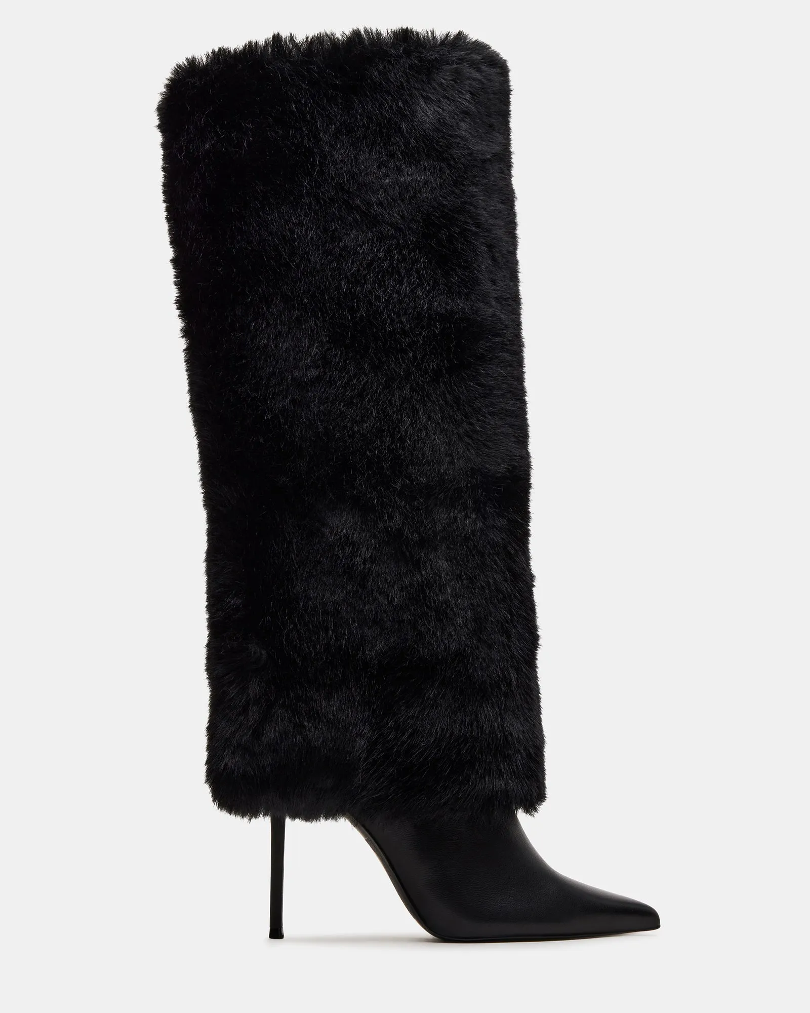 SMITH FAUX FUR BLACK - SM REBOOTED sold by Steve Madden
