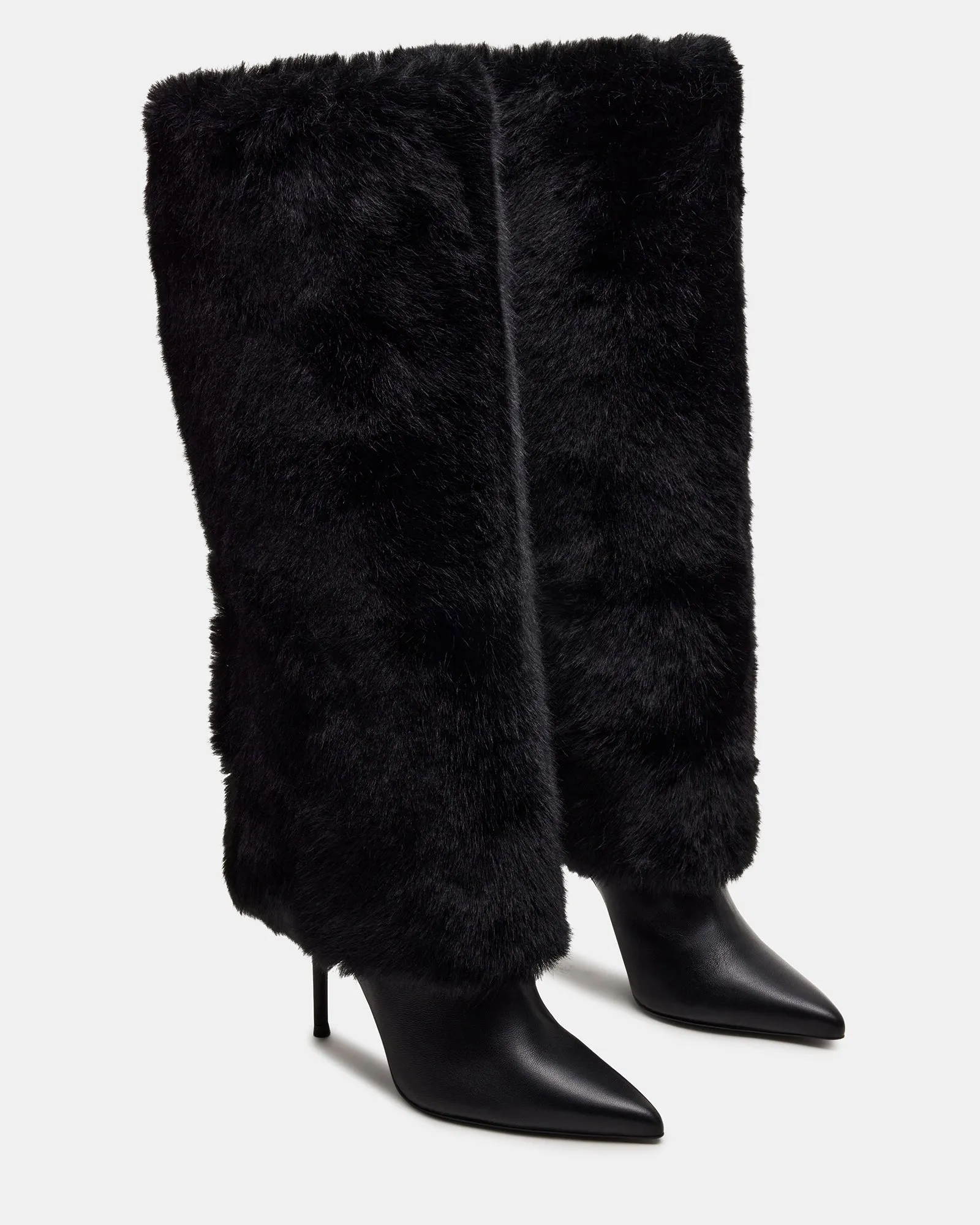 SMITH FAUX FUR BLACK - SM REBOOTED sold by Steve Madden product image thumbnail 3