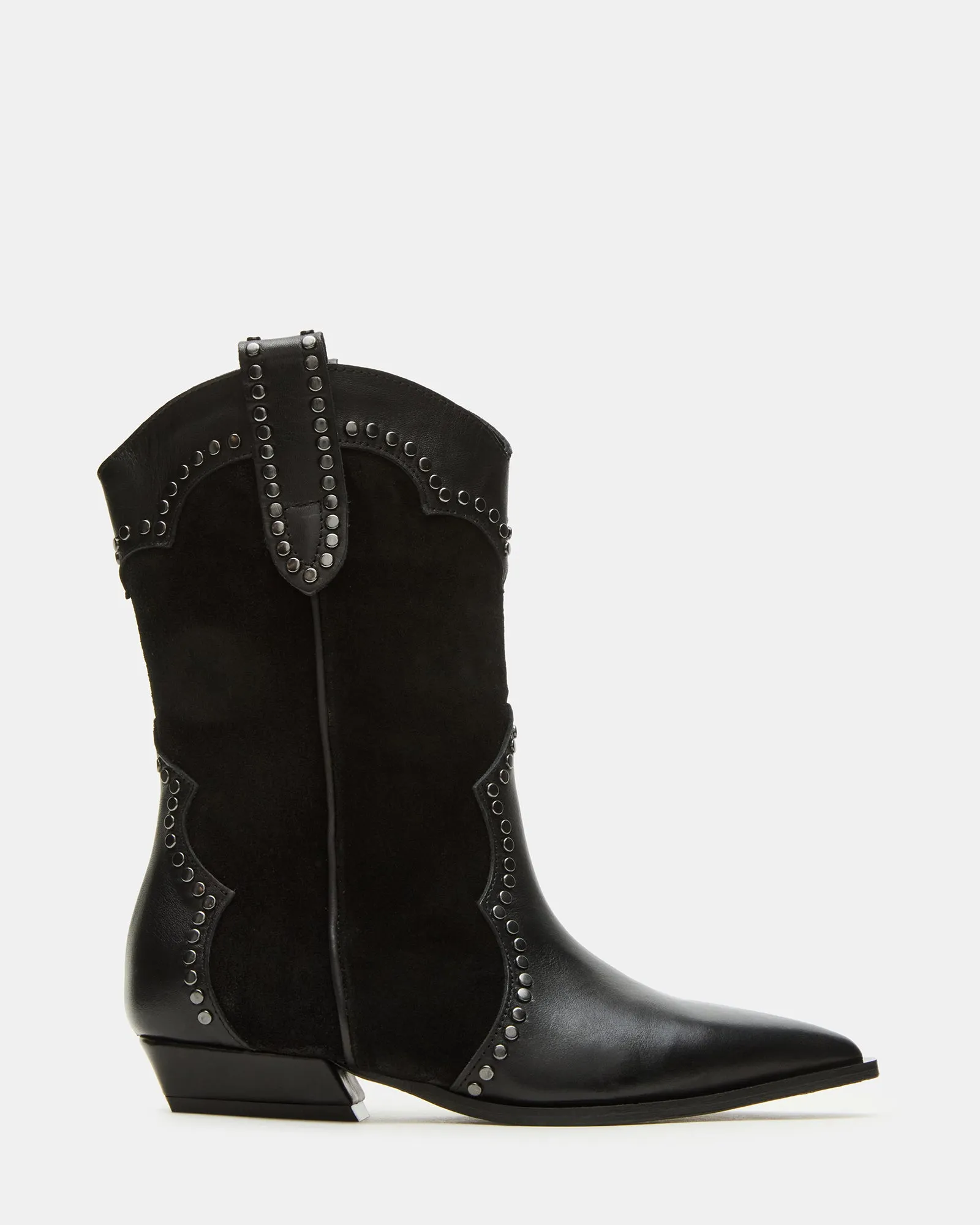 PETRIA BLACK SUEDE sold by Steve Madden