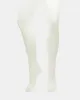 RIBBED KNIT TIGHTS OFF-WHITE sold by Steve Madden