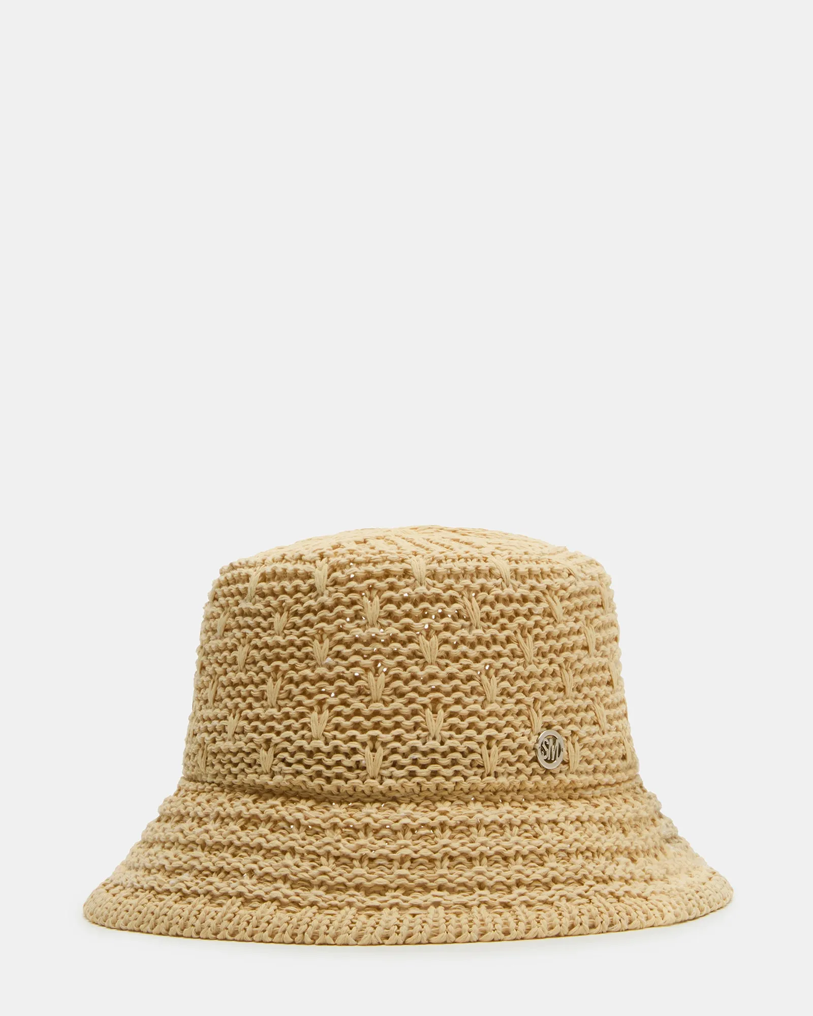 BREEZY STRAW HAT WHITE sold by Steve Madden