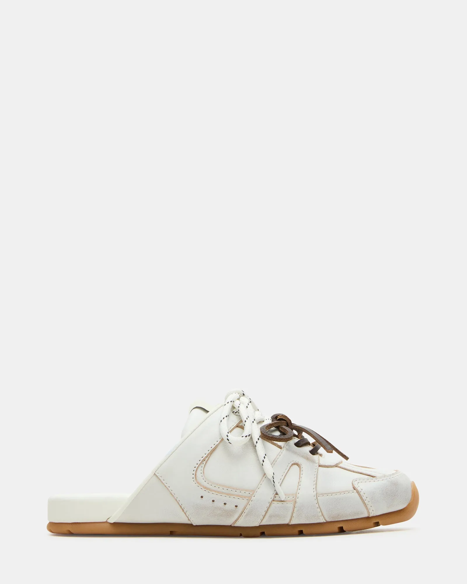 MAYSA WHITE DISTRESSED sold by Steve Madden