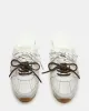 MAYSA WHITE DISTRESSED sold by Steve Madden